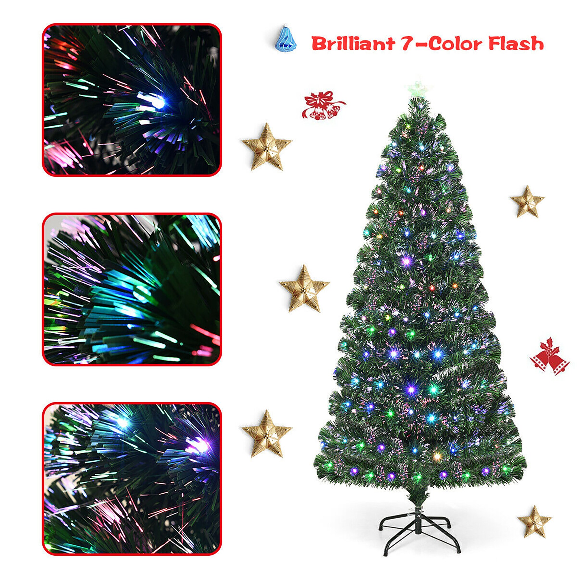 Forclover ALHY-33CM Artificial-Christmas-Trees - View #3