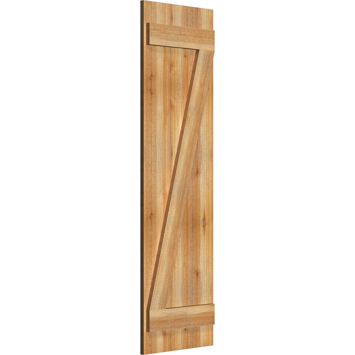 Ekena Millwork RBJ06Z16X055RWR Exterior-Shutters - View #2