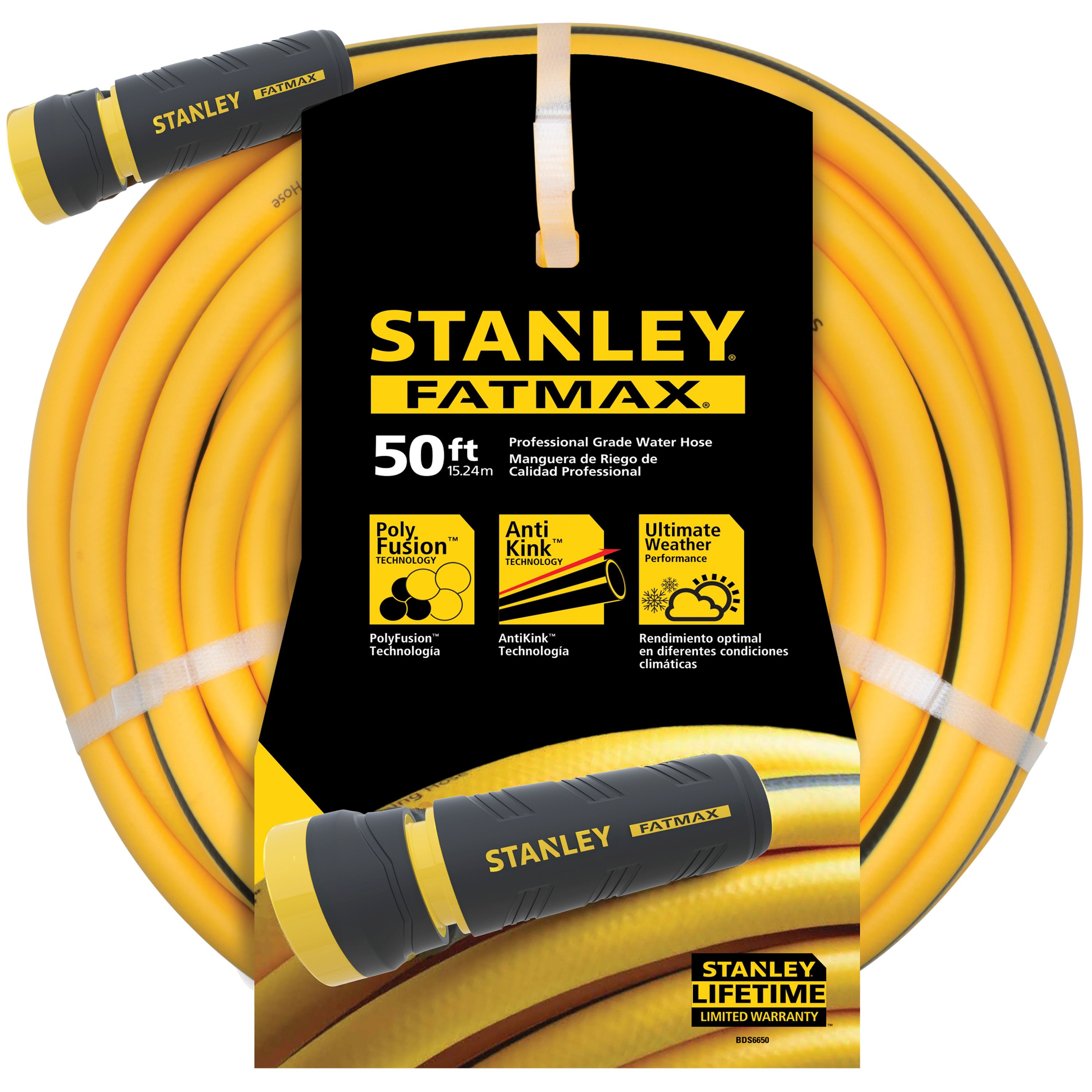 Stanley FATMAX 5/8-in x 50-ft Contractor-Duty Kink Free Plastic
