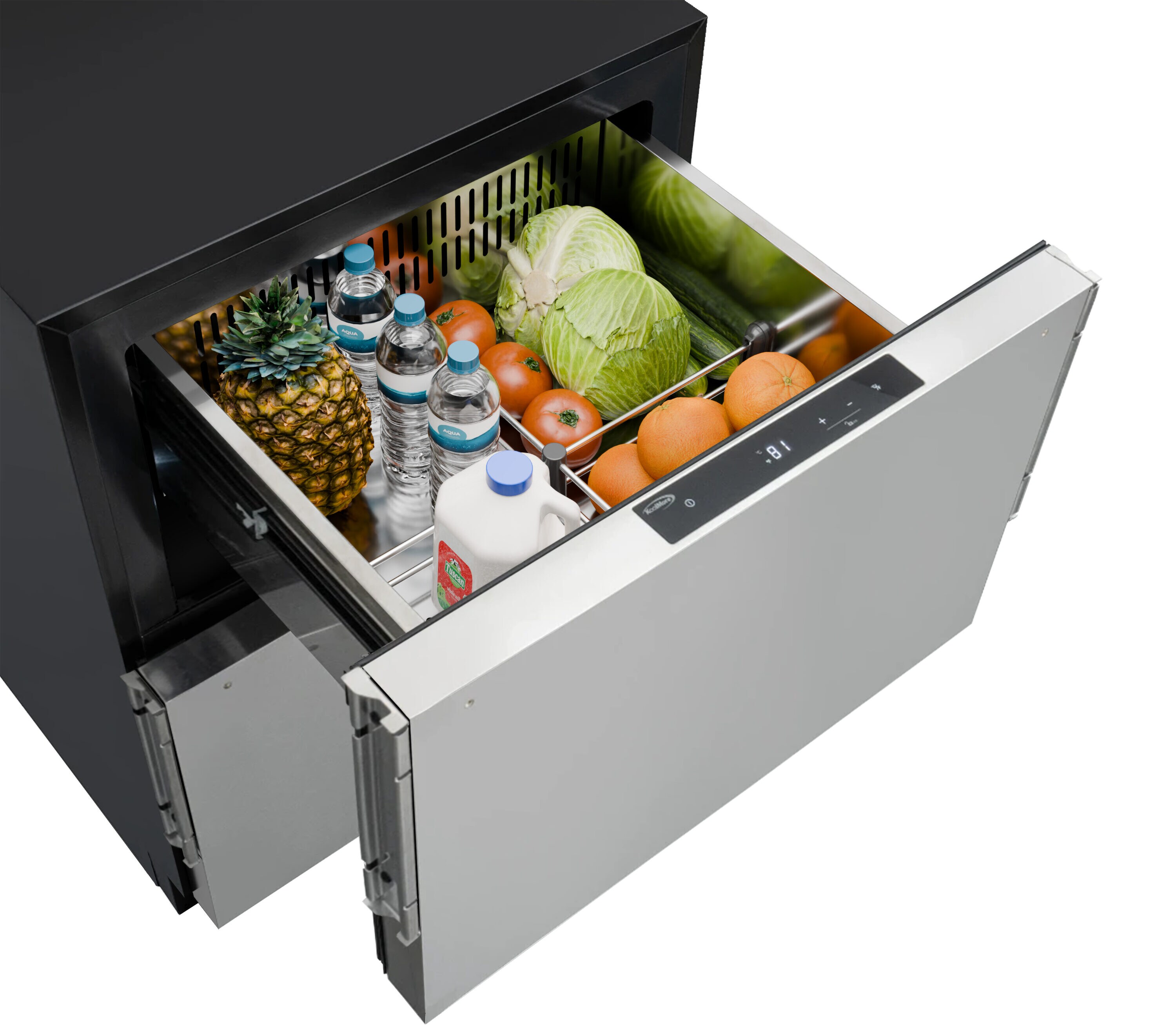 KoolMore LOW-KM-BIR2D-PR Drawer-Refrigerators - View #4