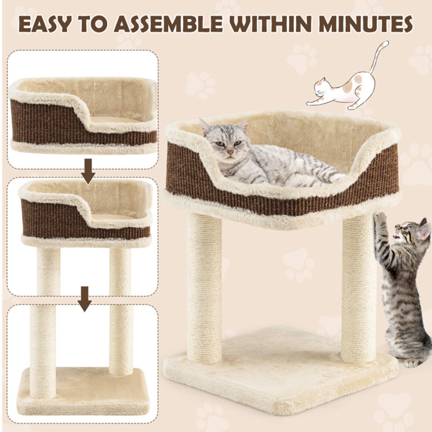 Mondawe MO-PV10024BE Cat-Trees - View #7