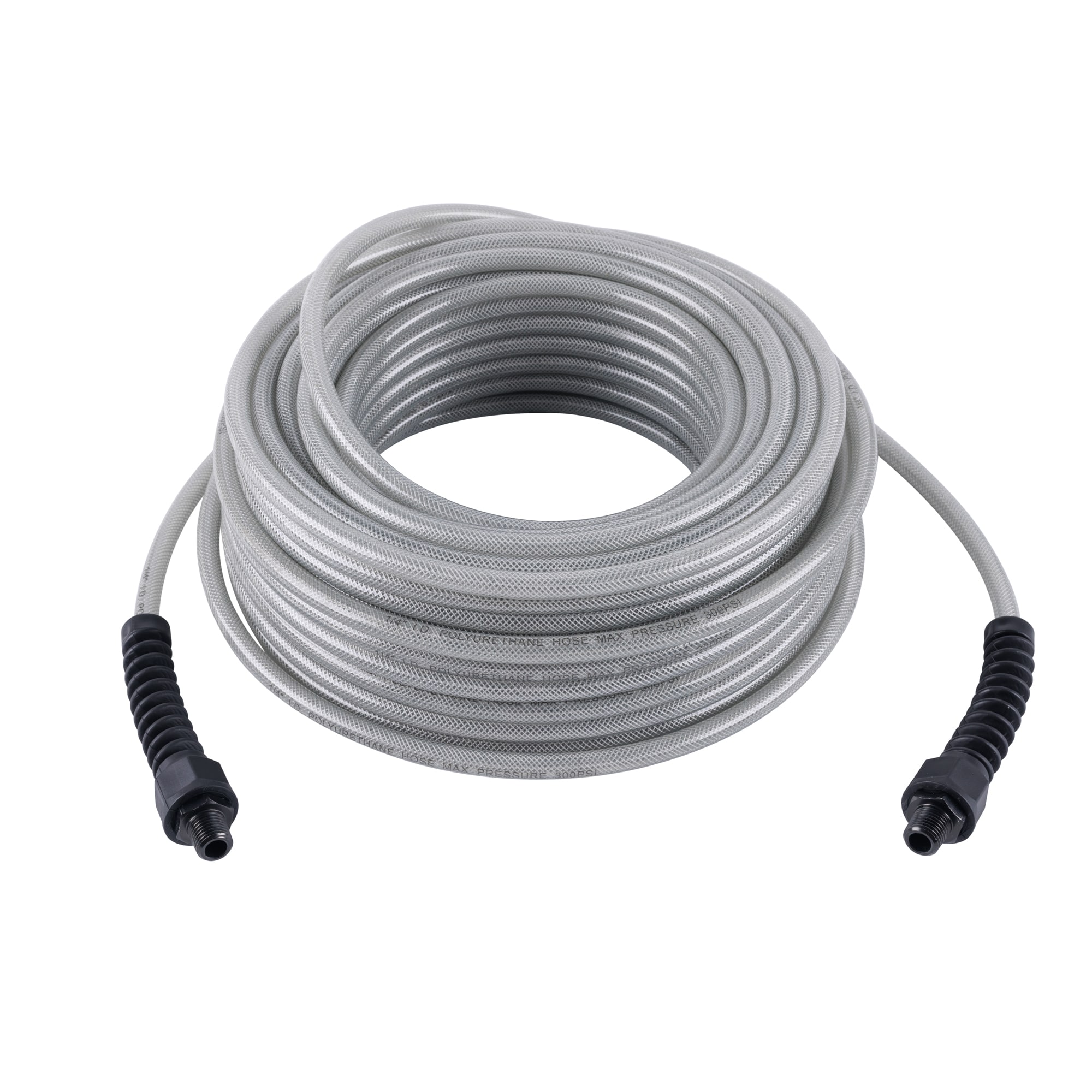 1/4-in x 100-ft Polyurethane Air Hose with Field Repairable Hose Ends | - Kobalt SGY-AIR263