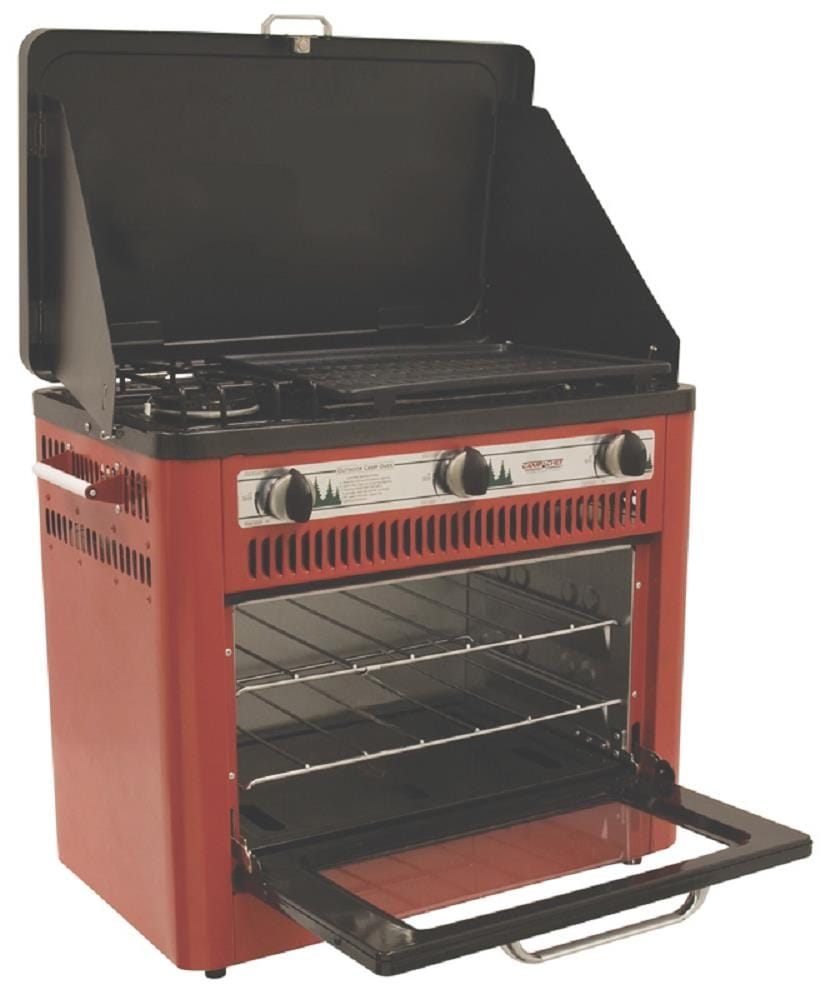 Camp Chef Camp Oven 3-Burners Propane Electronic Aluminized Steel Outdoor  Burner at
