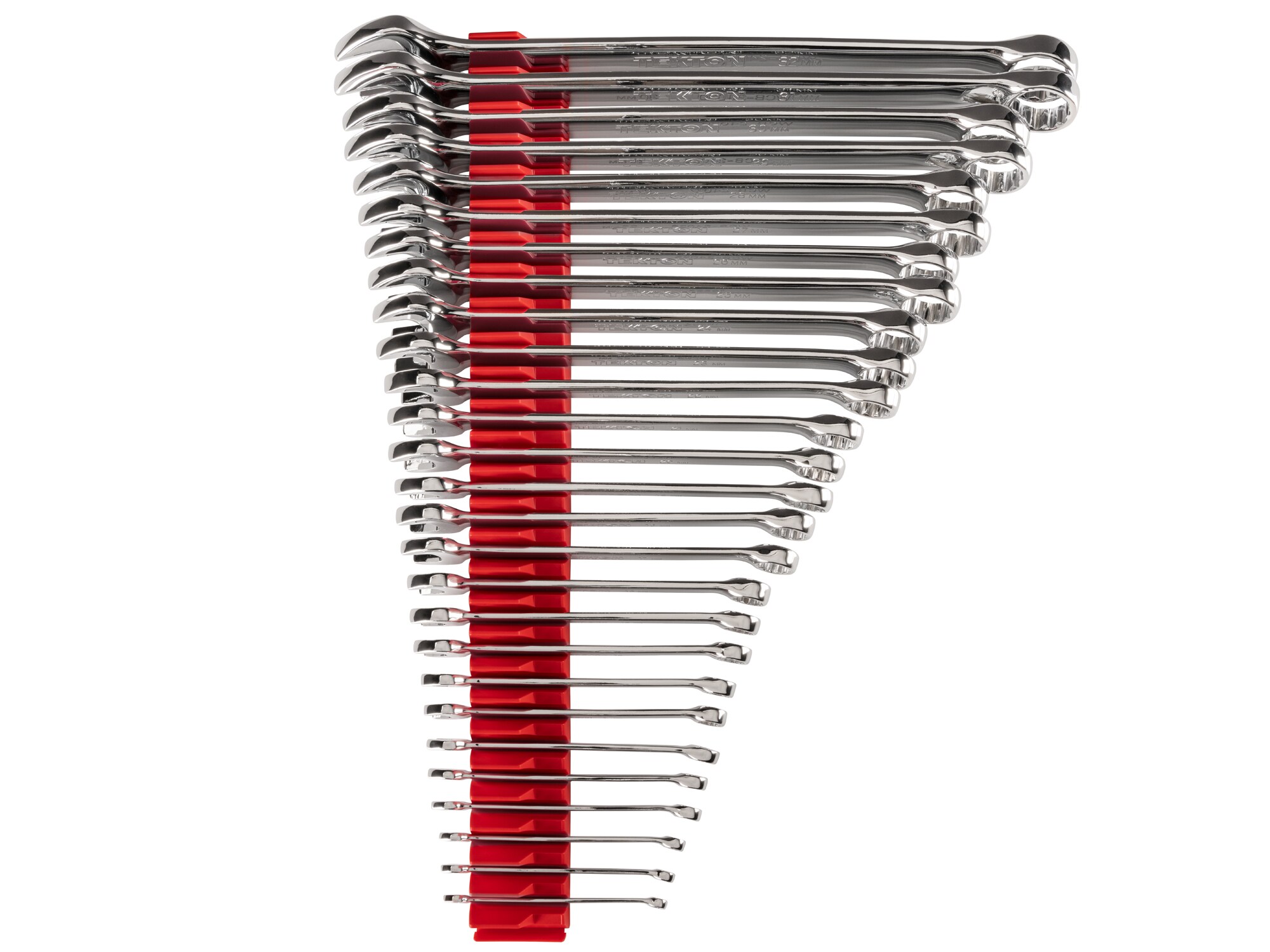 TEKTON 27-Piece Set 12-point Metric Combination Wrench Includes Hard ...