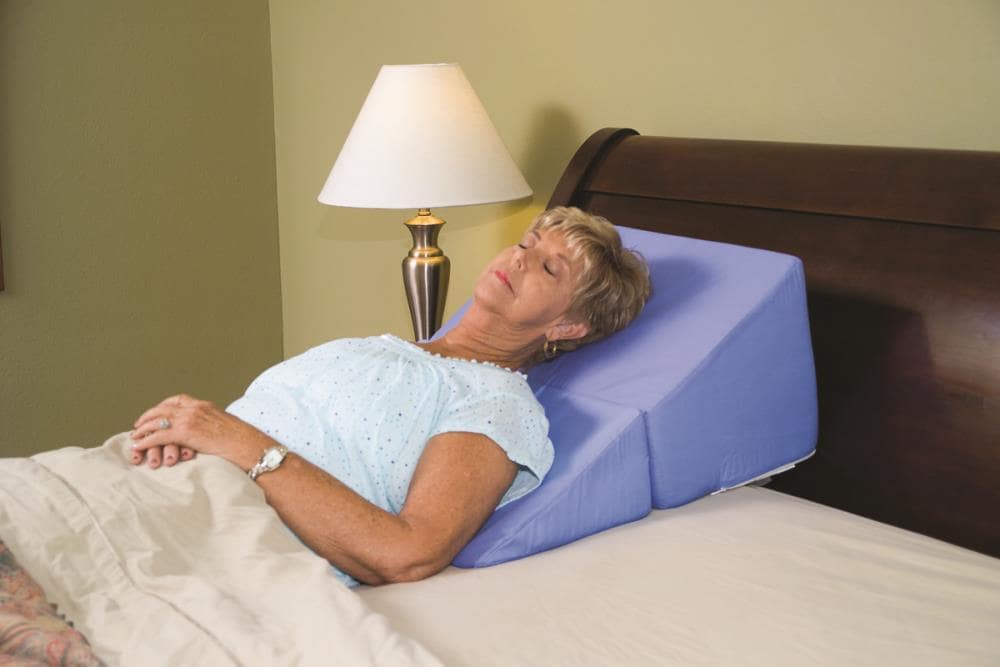 Foam Wedge Pillow for Back Pain, Body Positioning &Bedsores, Pregnancy