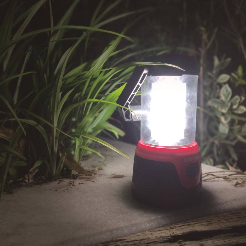 CRAFTSMAN LED lantern 500-Lumen LED Camping Lantern (Battery Included) in  the Camping Lanterns department at
