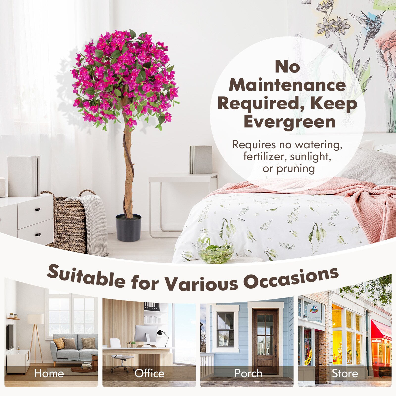 YERIVA FP97CTHZ1 Artificial-Plants-Trees - View #3