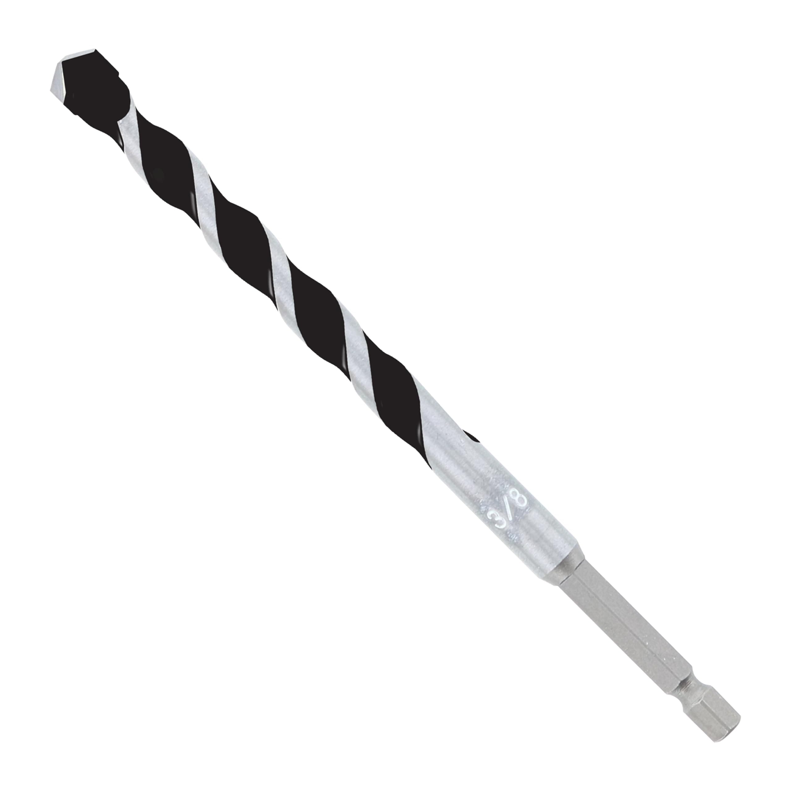 Diablo Multi-Material Carbide-Tipped Hammer Drill Bit - 3/8 Diameter 6 Length 4 Working Length #1000154