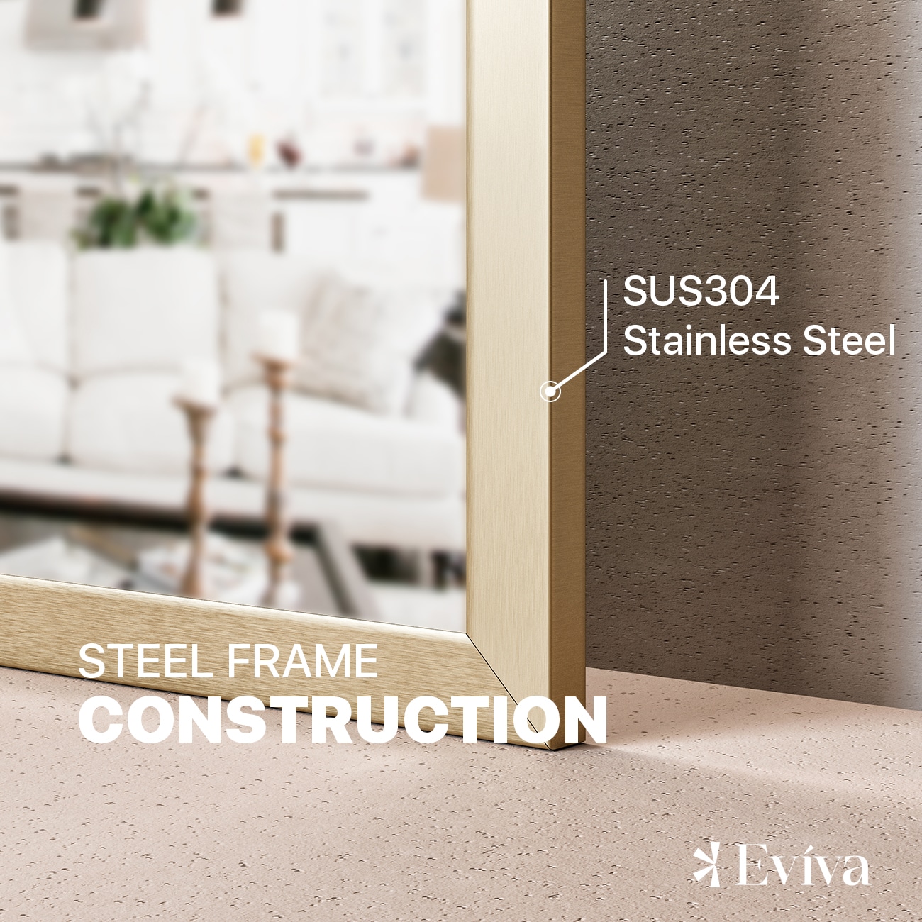 Eviva EVMR-36X30-GLD Decor-Mirrors - View #4