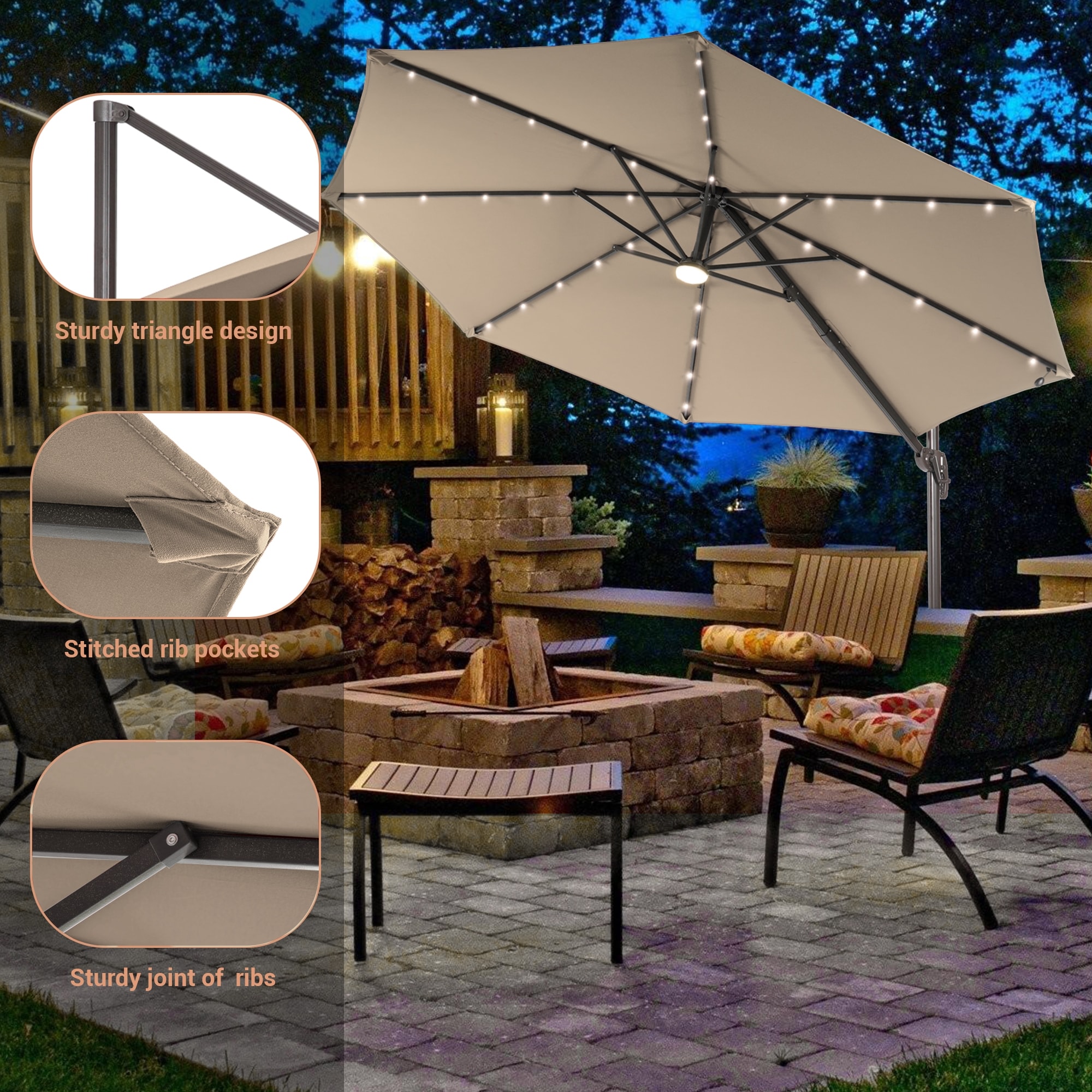 ACEGOSES LW-335SD-LED Umbrellas-2 - View #5