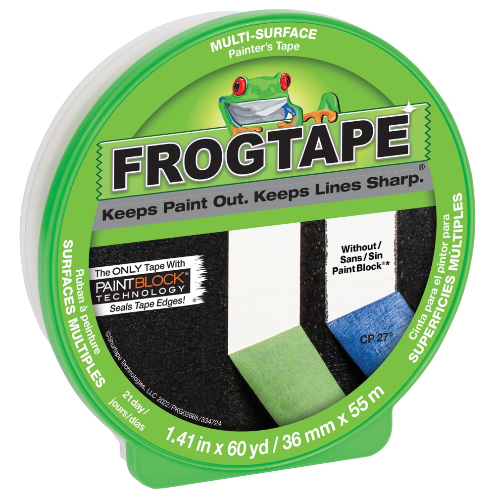 FrogTape Pro Grade Orange 1.41 in x 60 yds Painter's Tape 4-Pack