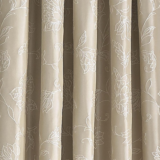Eclipse Mallory 18-in Cafe Polyester Rod Pocket Valance at Lowes.com