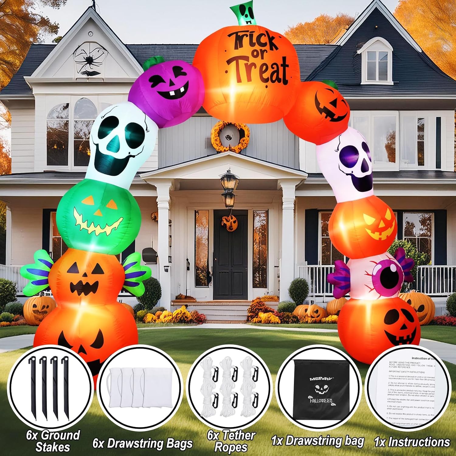 MGparty B0F9FBSFWR Outdoor-Halloween-Decor - View #6
