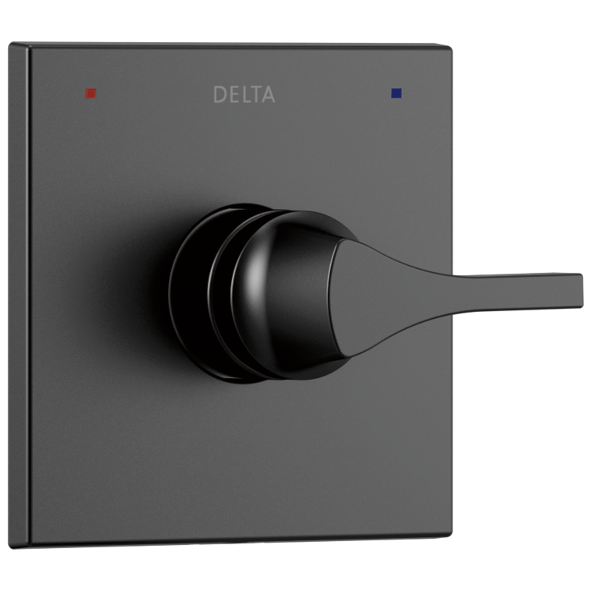 Delta T14074-BL Zura Matte Black 2.25-Inches Universal Bathtub/Shower Trim ring 0.5-Inches -ID