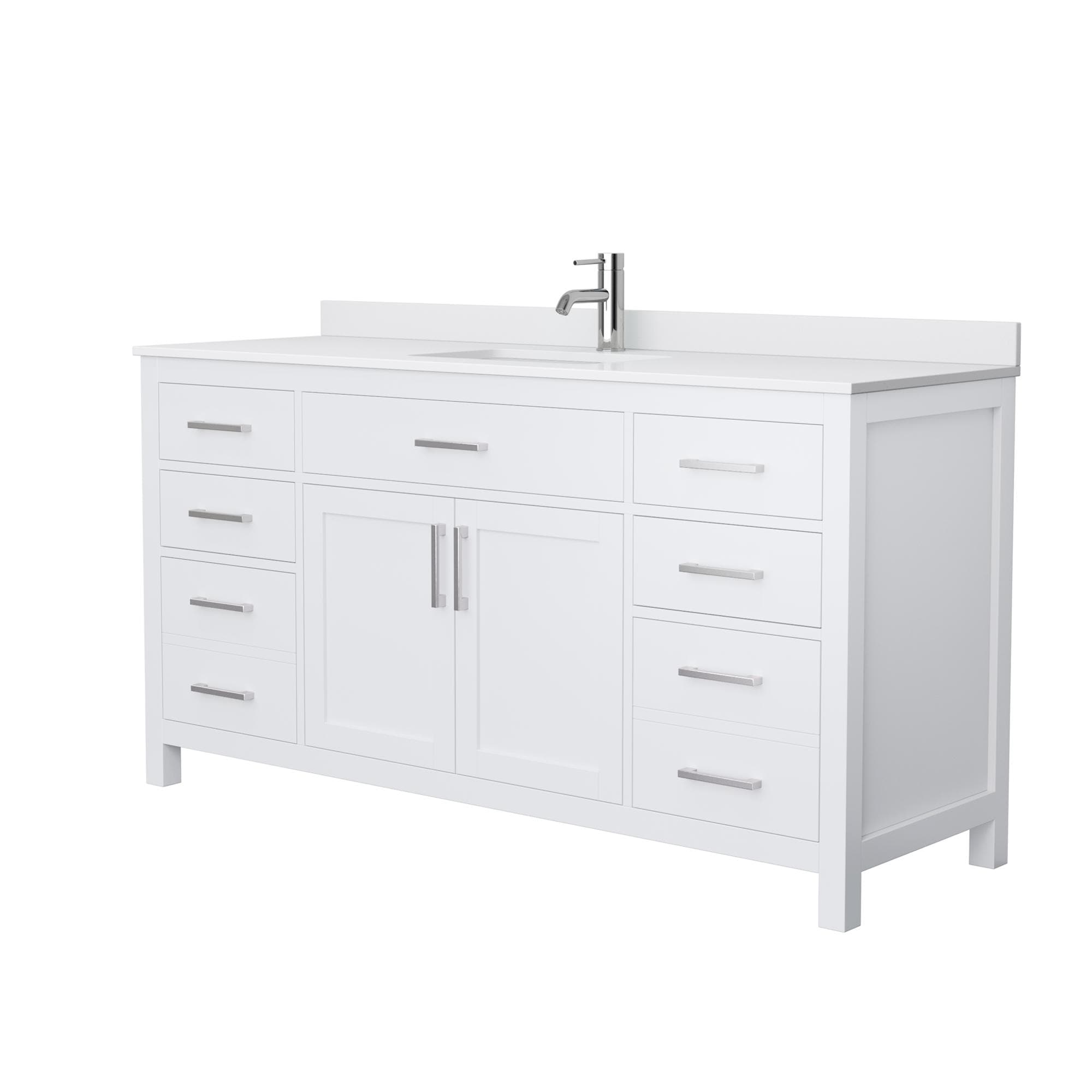 Wyndham Collection WCG242466SWHWCUNSMXX Bath-Vanity-Combo - View #2