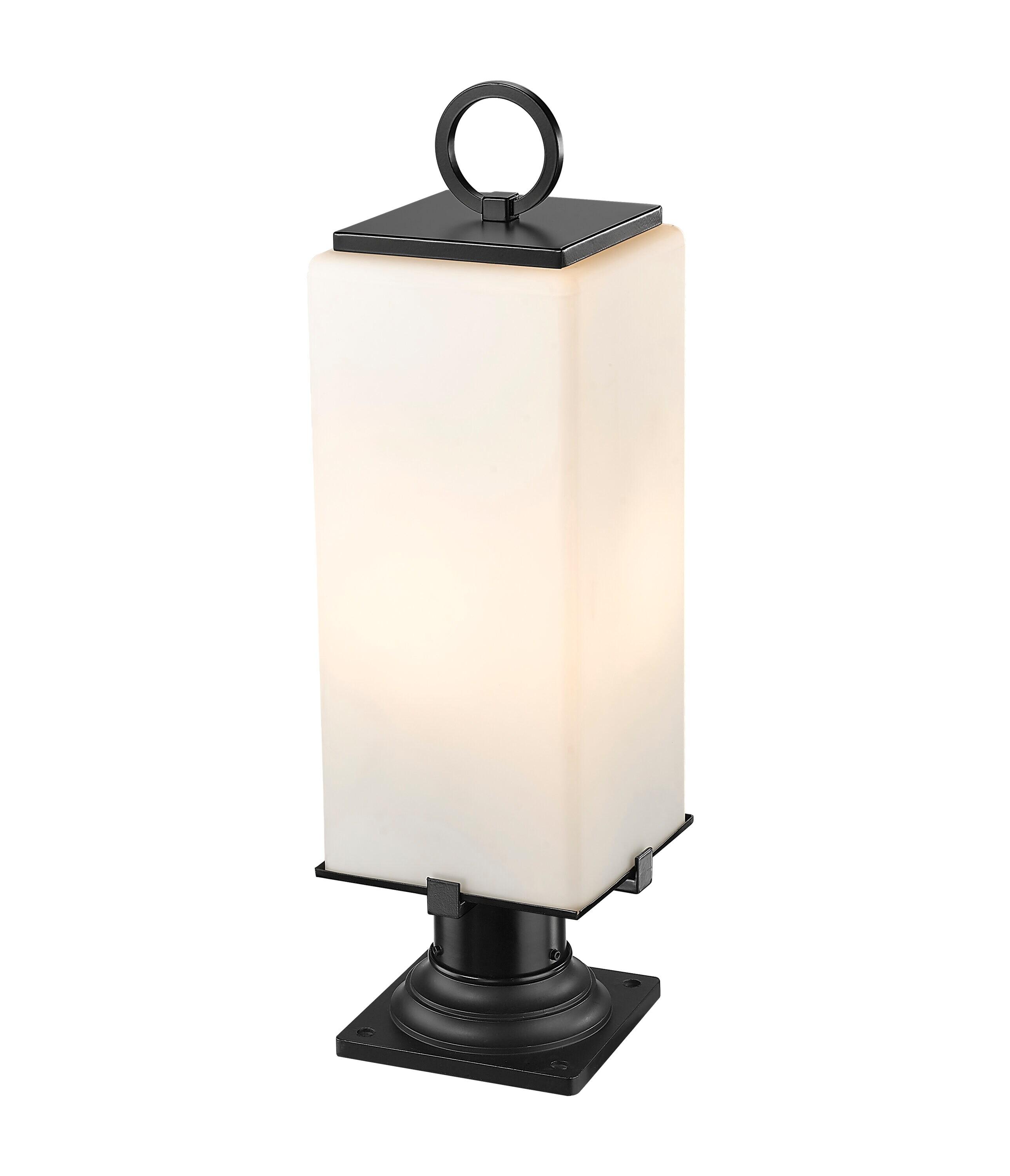 Z-Lite 593PHMR-533PM-BK Complete-Post-Lights - View #5