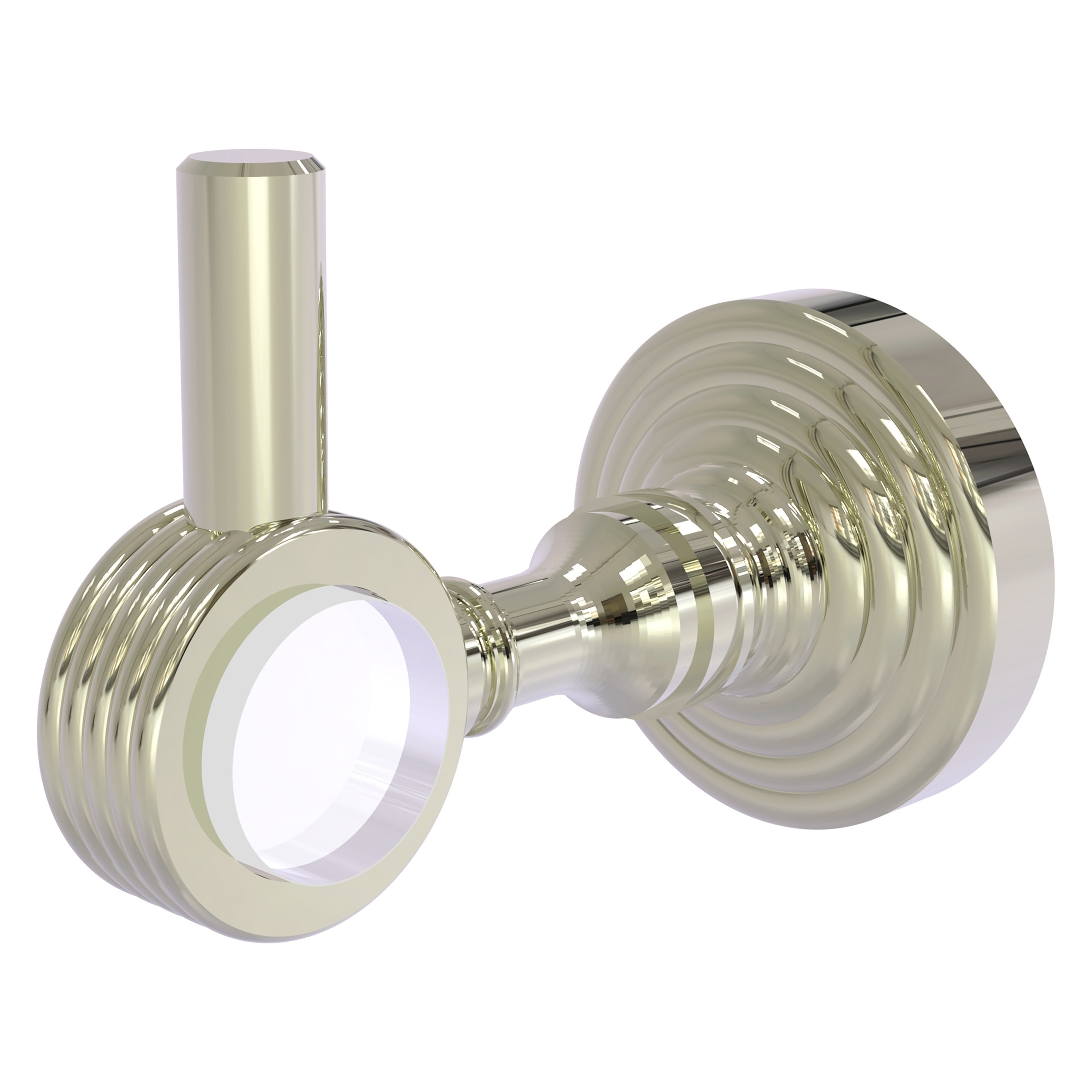 Allied Brass PG-20G-PNI Pacific Grove Polished Nickel Single -Hook Wall mount Towel Hook