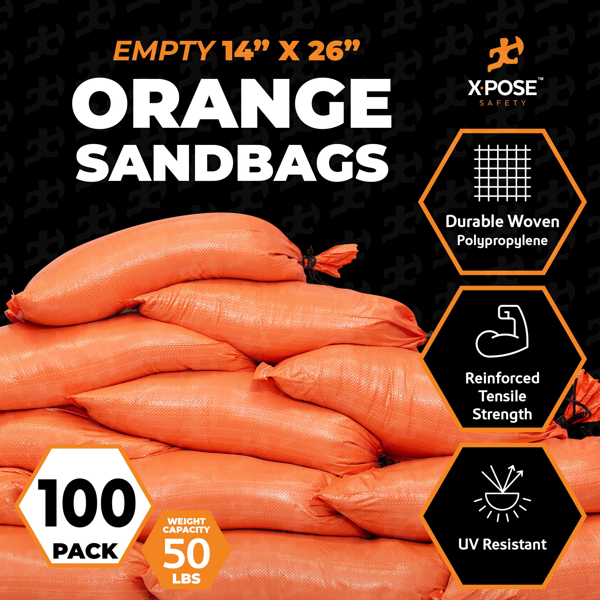 XPOSE SAFETY SBO-1426-100-X Sand-Bags - View #2