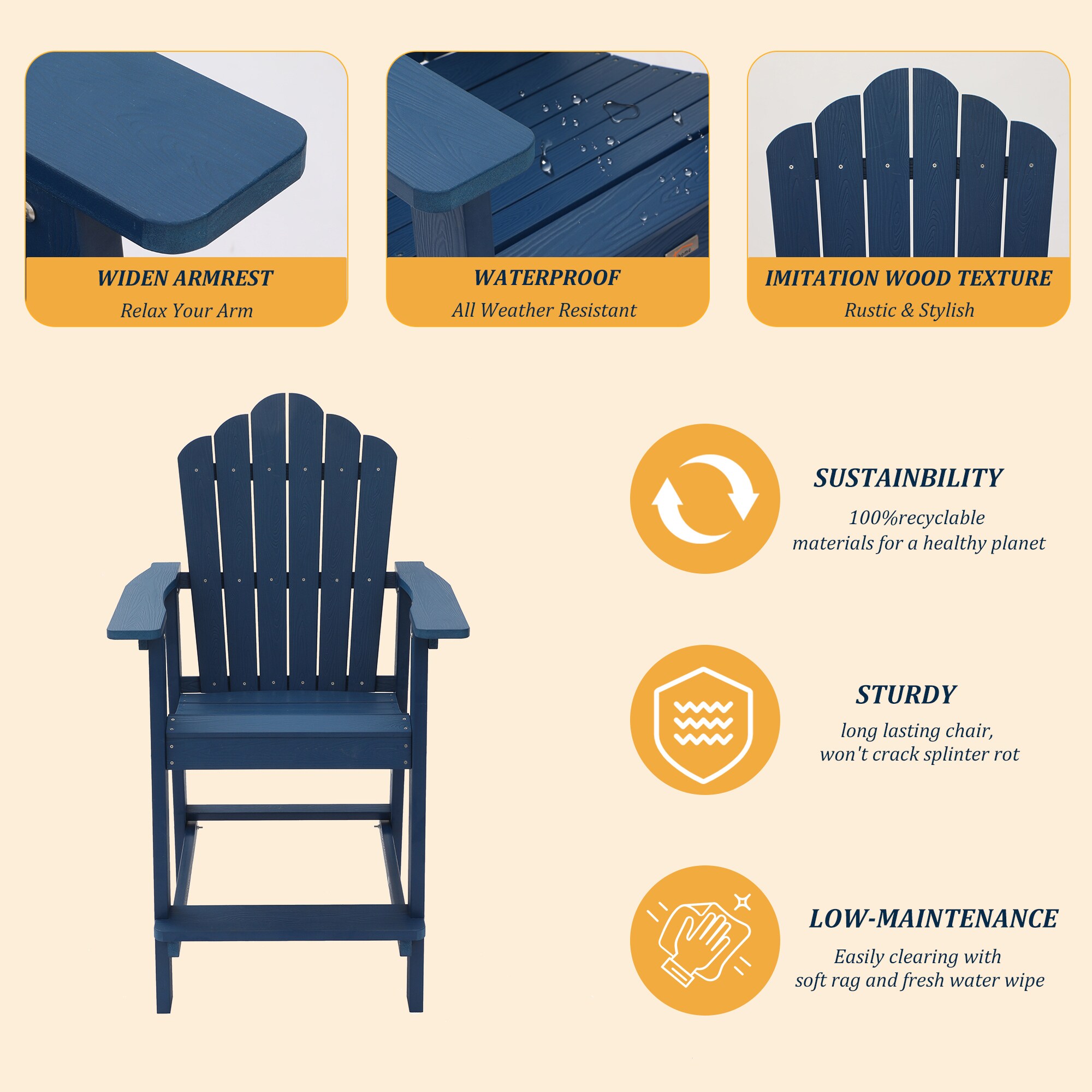 Mondawe MO-3C201NV Patio-Chairs - View #8