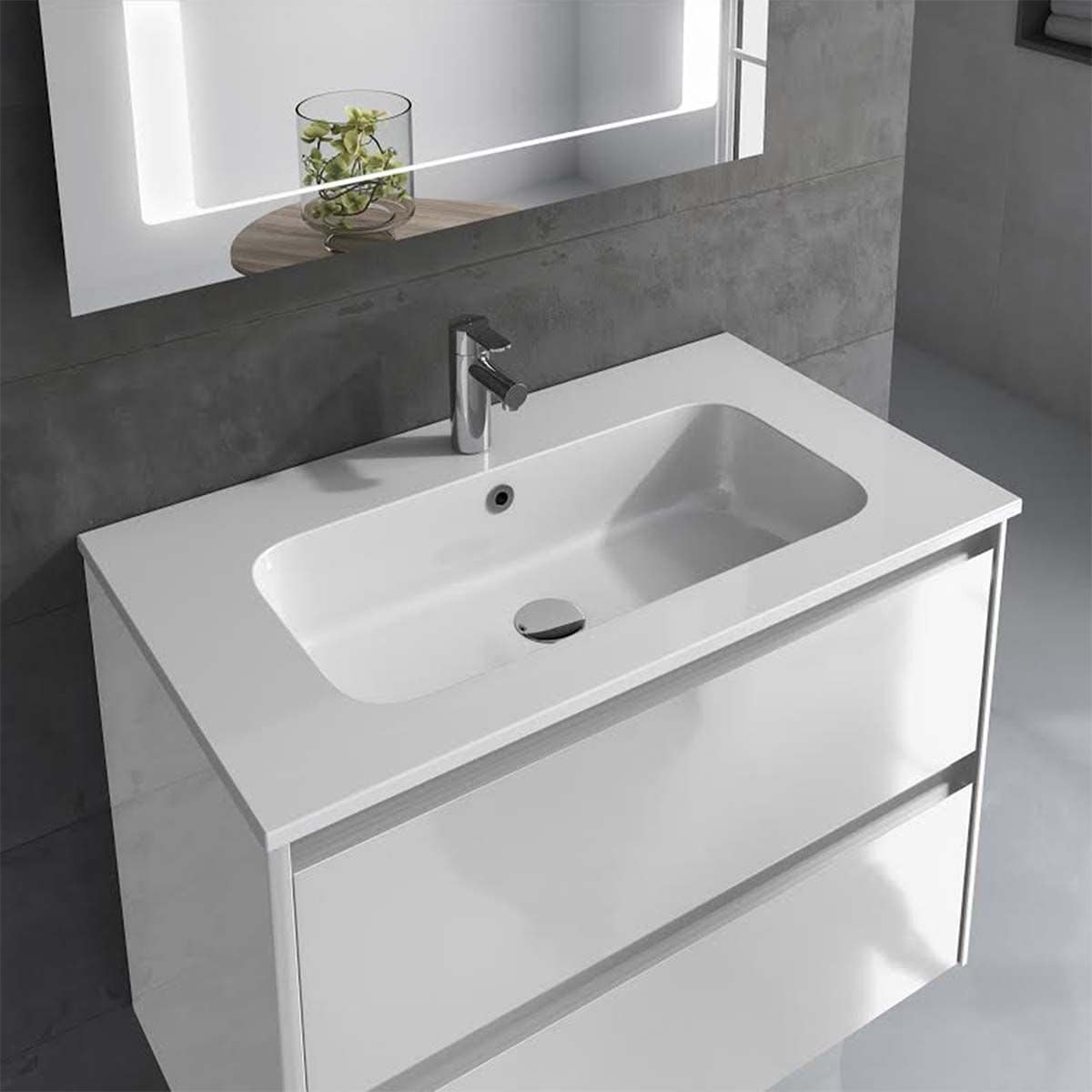 WS Bath Collections SLIM 60 Bath-Sink - View #4