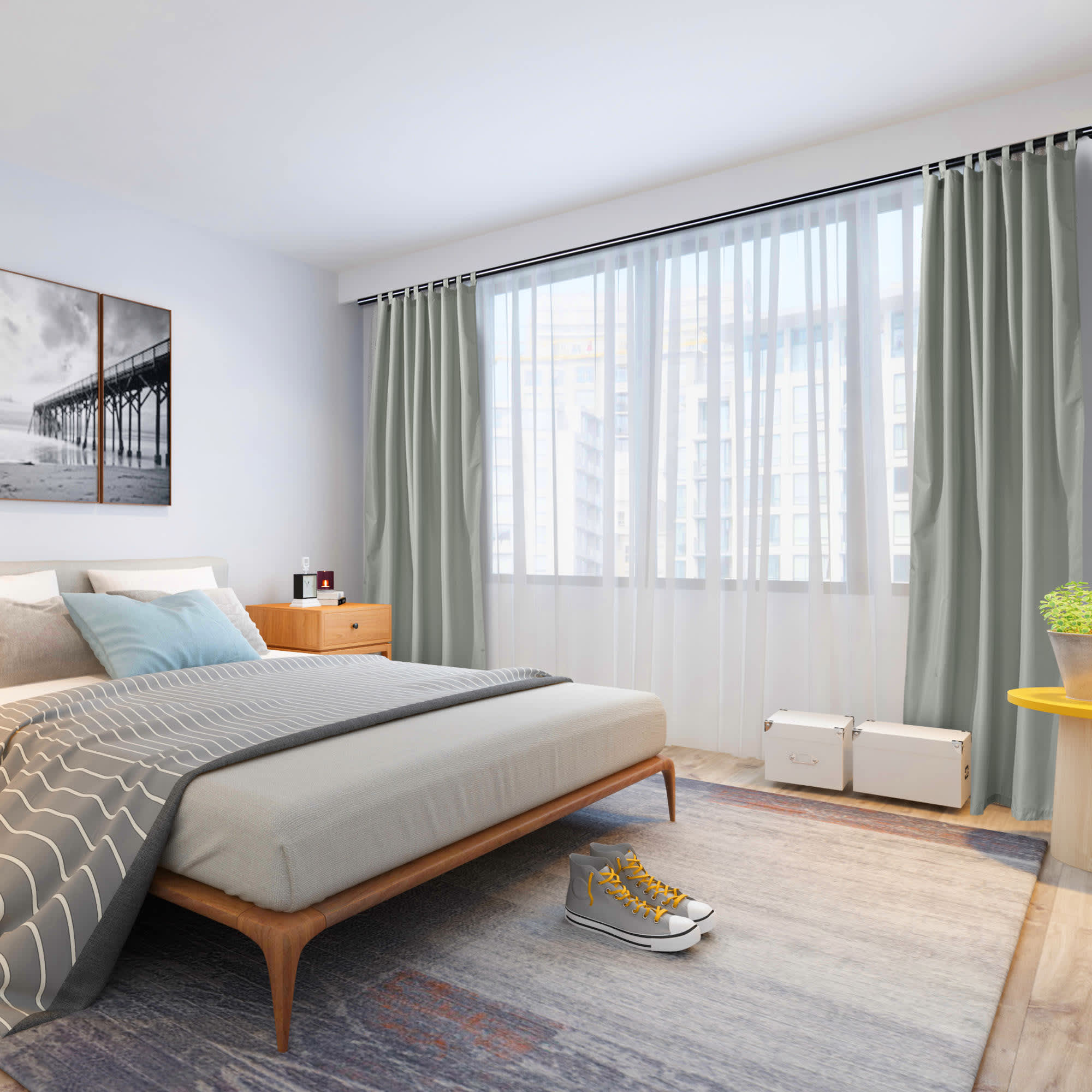 Yescom 07PCN001-5484-9X4-LO curtains - View #3