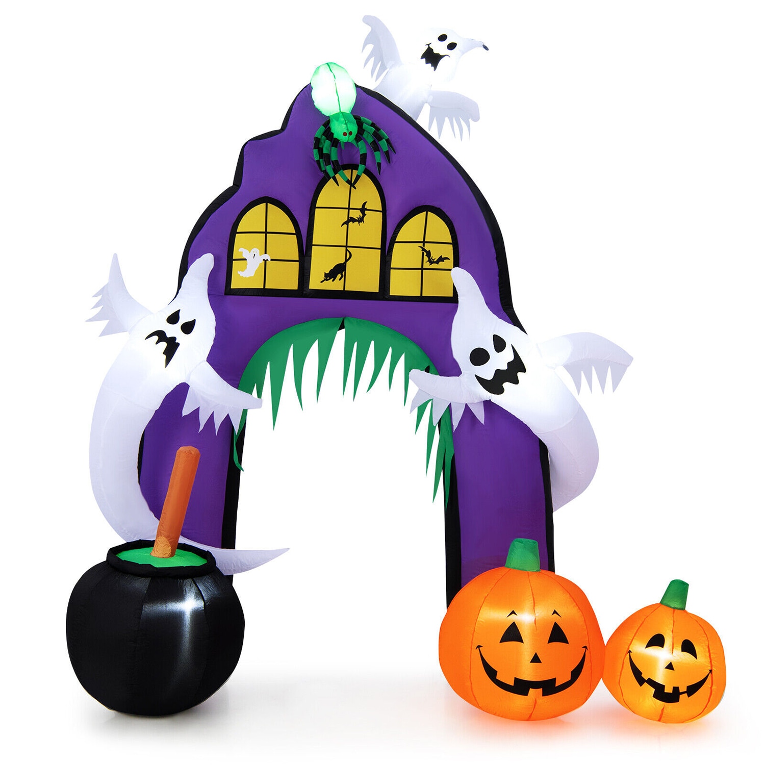 WELLFOR TX-HGY-10015US 9.0-ft Lighted Inflatable