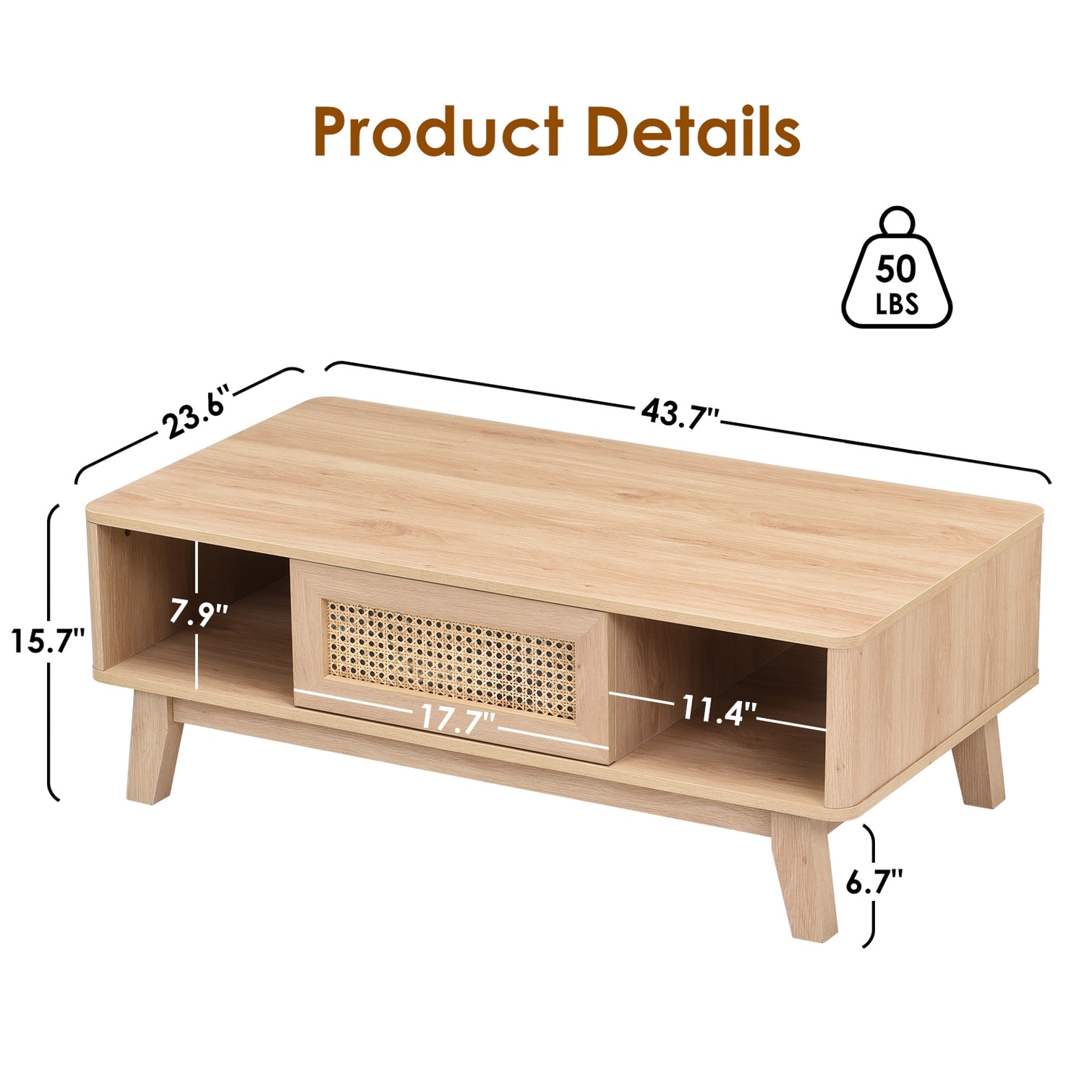 SunJet DDY6VXBVRZEA Coffee-Tables - View #5