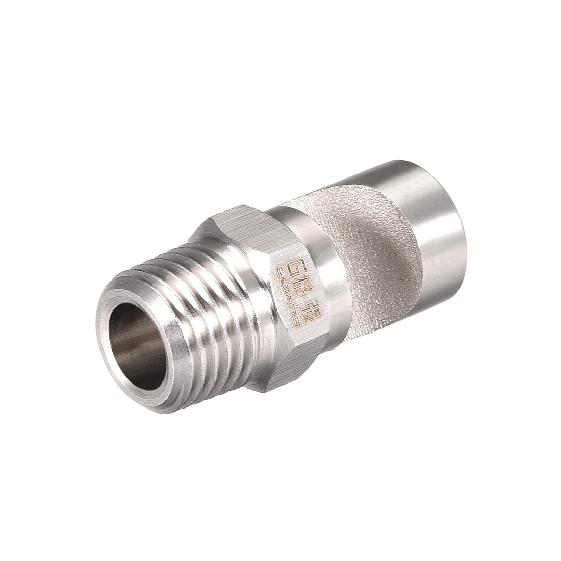 Unique Bargains Tip 1/4BSPT Stainless Steel Wide Angle Flat Fan Nozzle