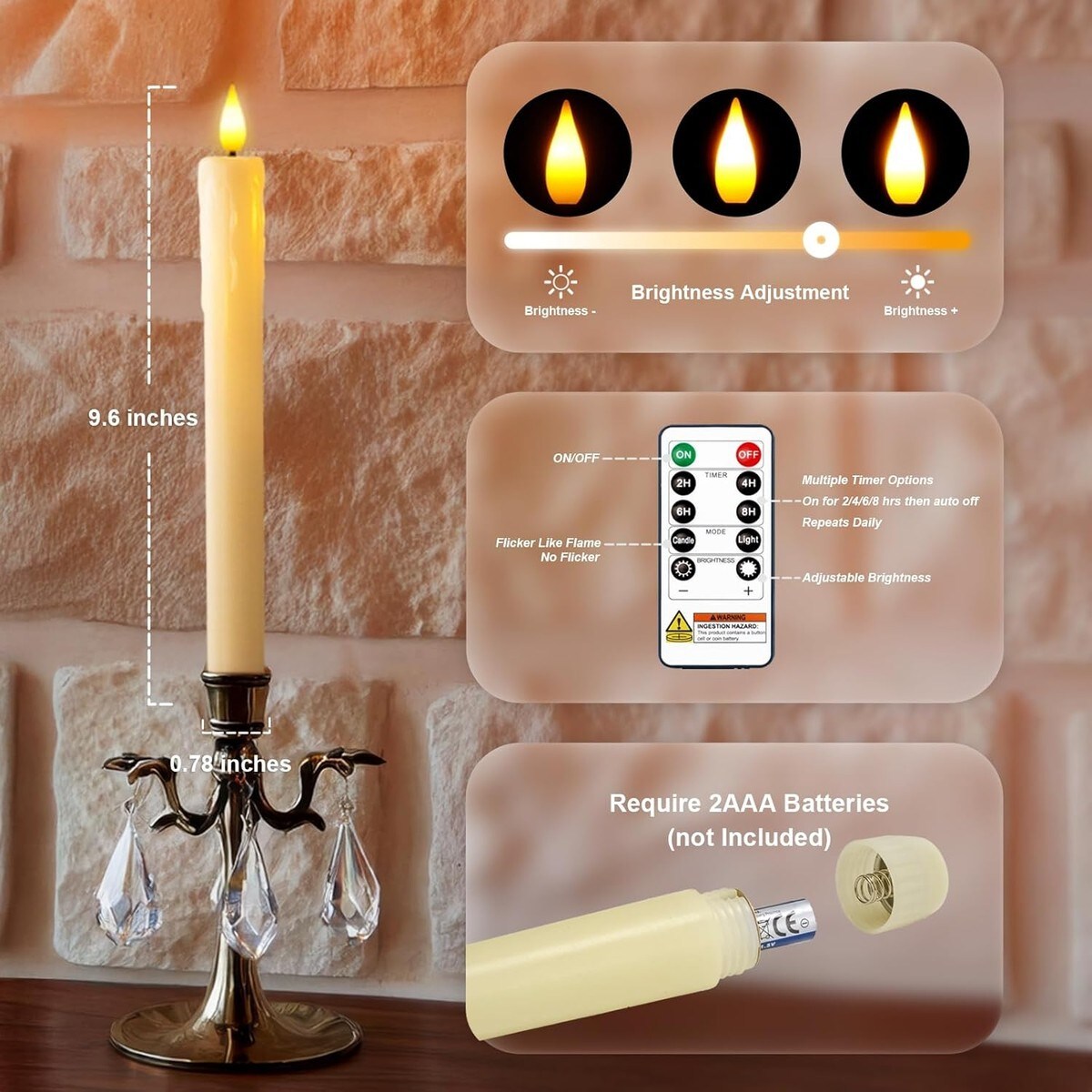 Jokupey LULIN-1E64B6 candles - View #3