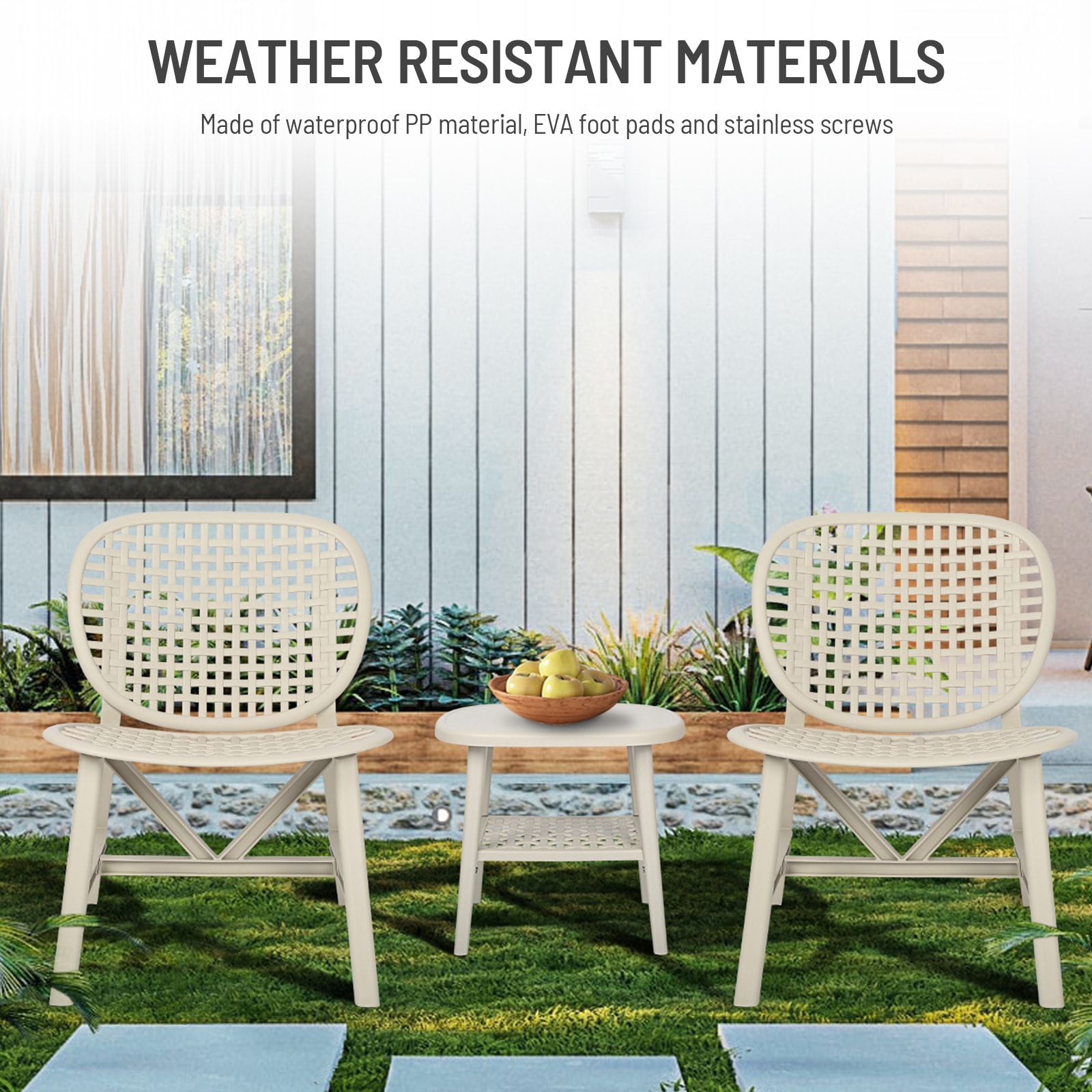 Miki Shinly FCP-7235-04QI Patio-Conversation-Sets - View #9