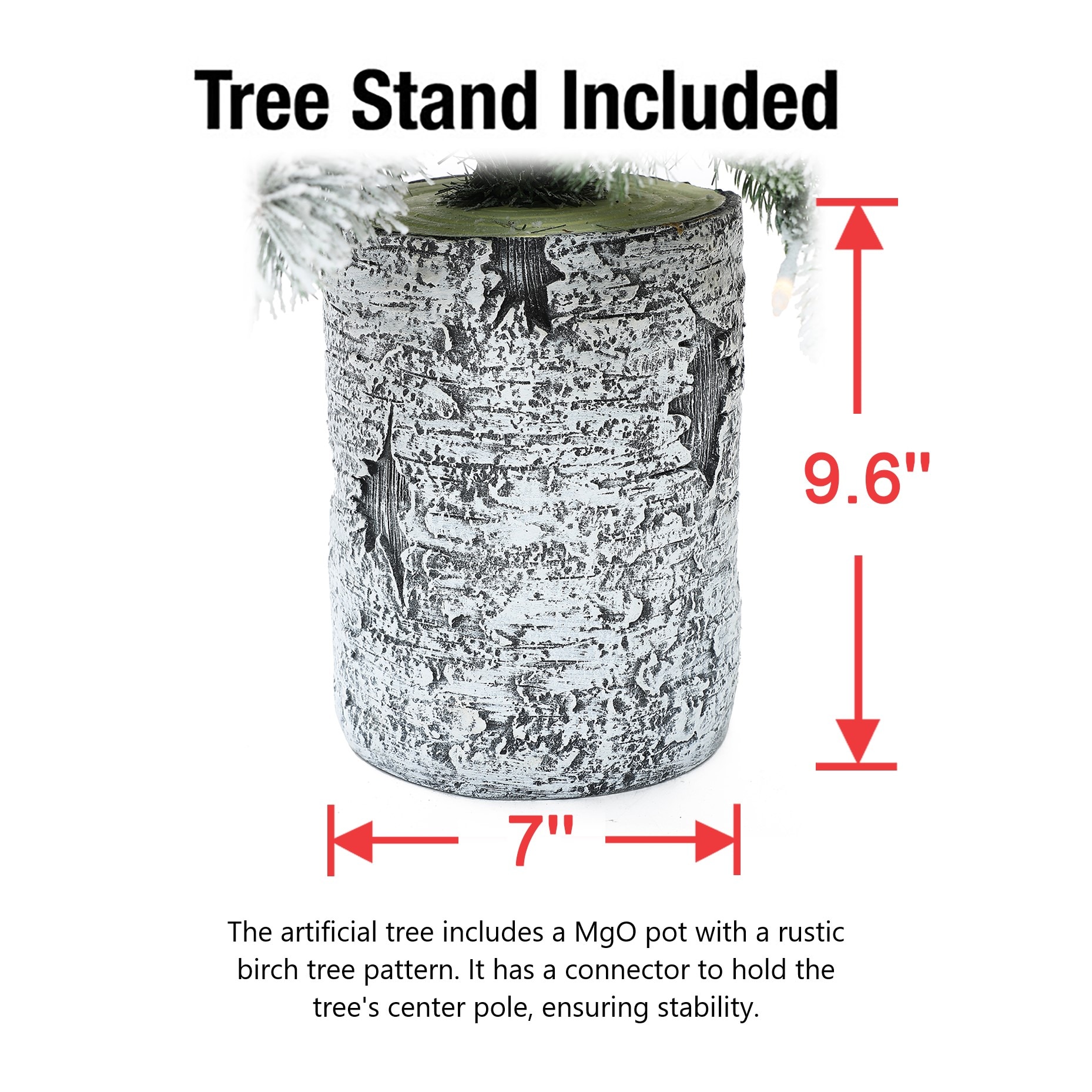 LuxenHome WHAP1804 Artificial-Christmas-Trees - View #16