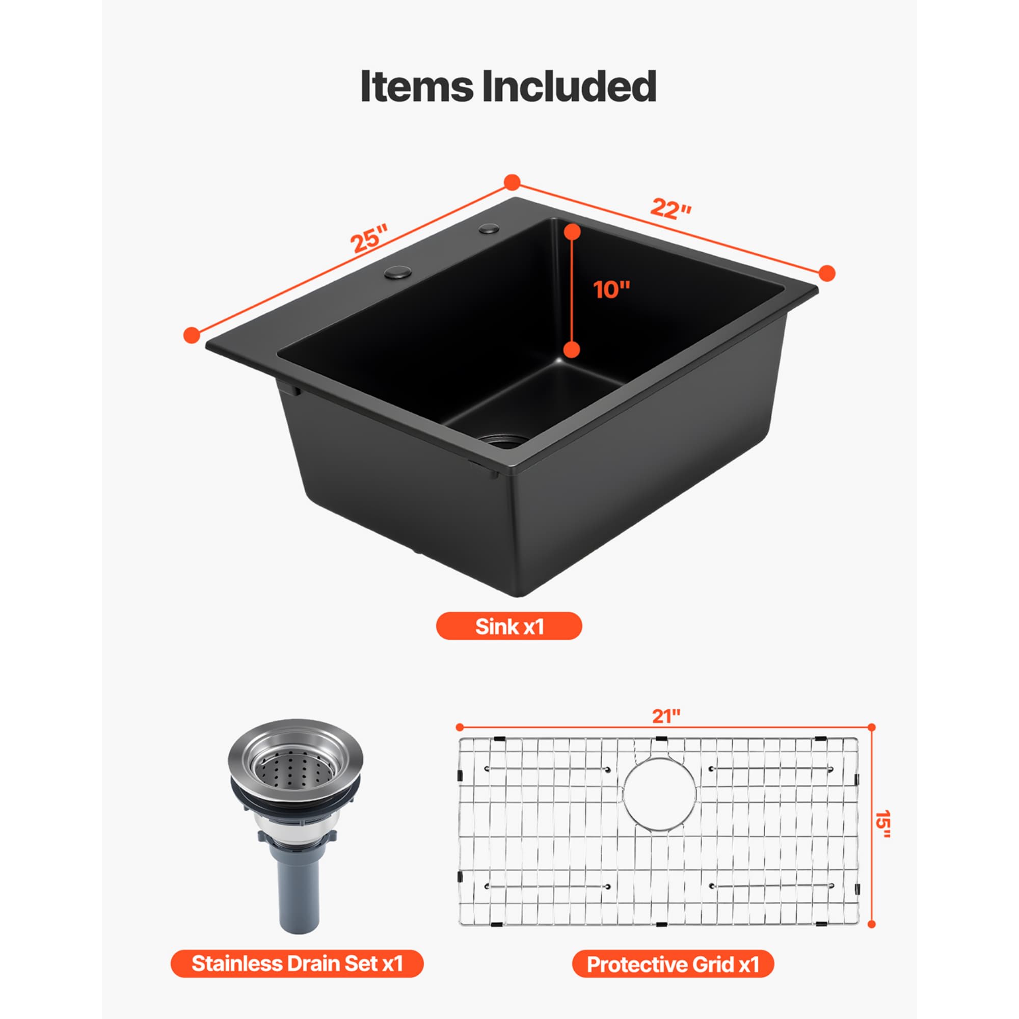 Ama Pear S-SINK-10 Kitchen-Sinks - View #11