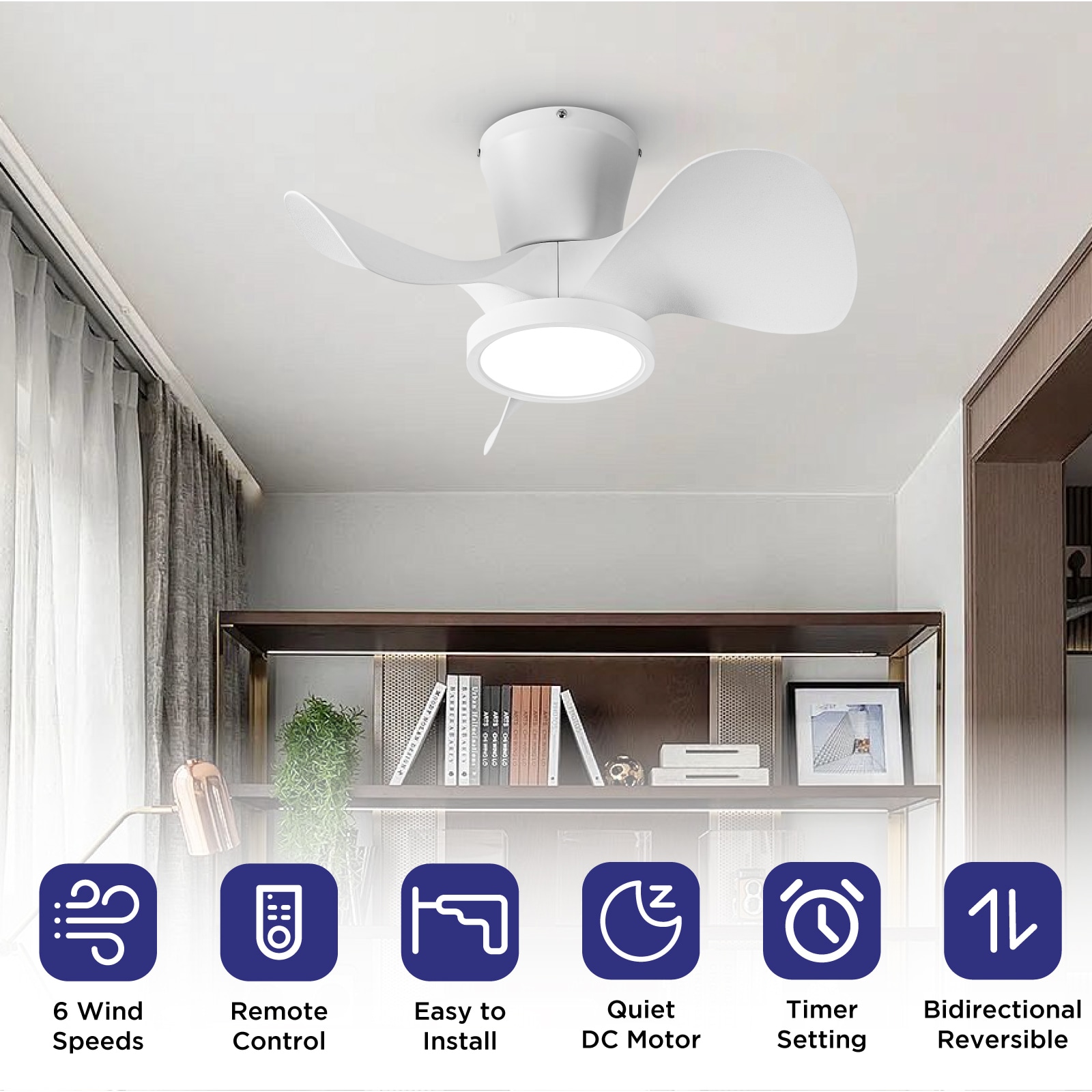 TALOYA TLY22-WE-3X-F3 Ceiling-Fans - View #6