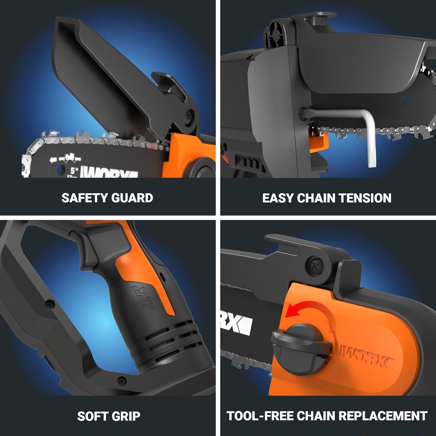 WORX WG324 Cordless-Chainsaw - View #9