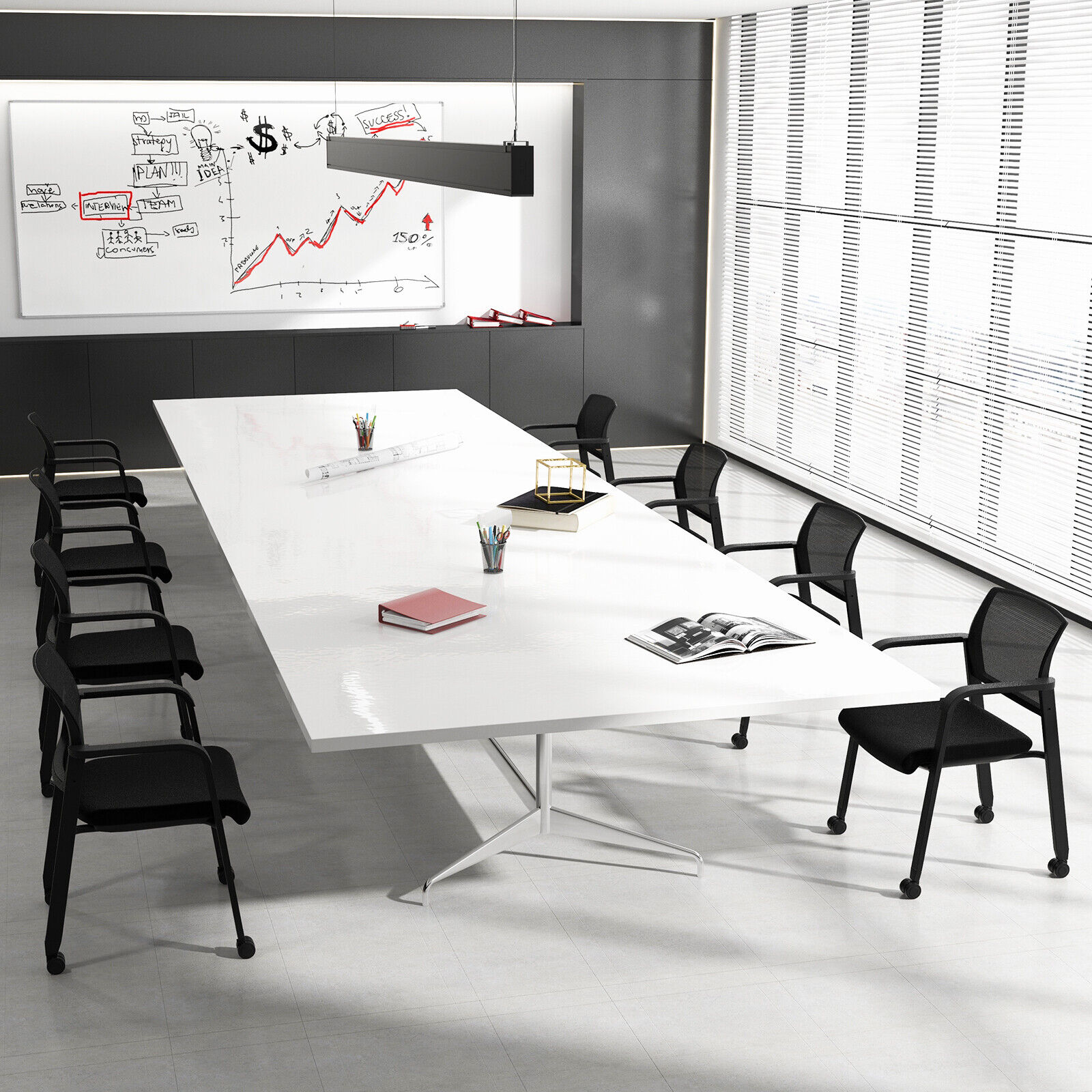 Slickblue D-CO-2-KD34501BC Office-Chairs - View #2