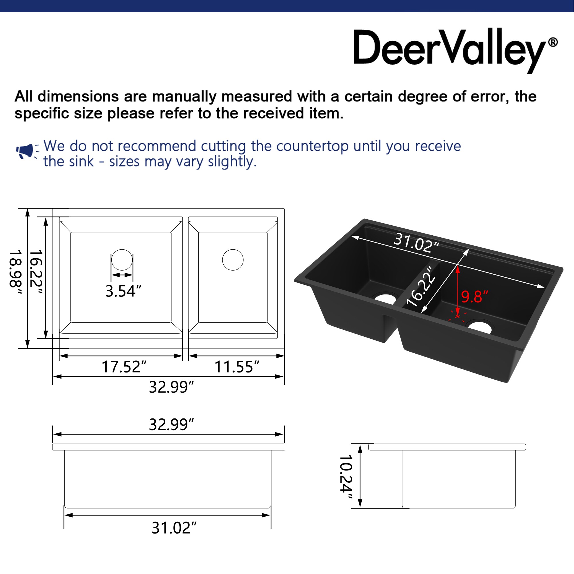 DeerValley DV-1K0175 Kitchen-Sinks - View #8
