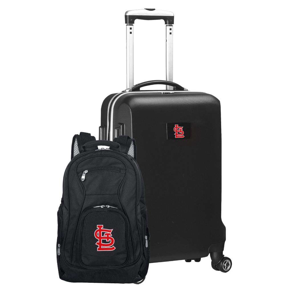 MLB St Louis Cardinals Premium Laptop Backpack with Colored Trim 