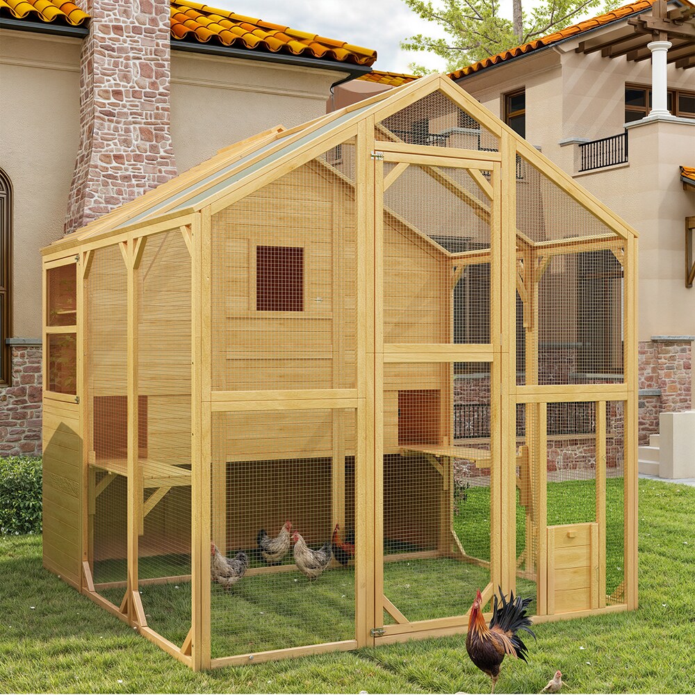 Homsee C-KF150212-03-AB Chicken-Coops-Rabbit-Hutches - View #2