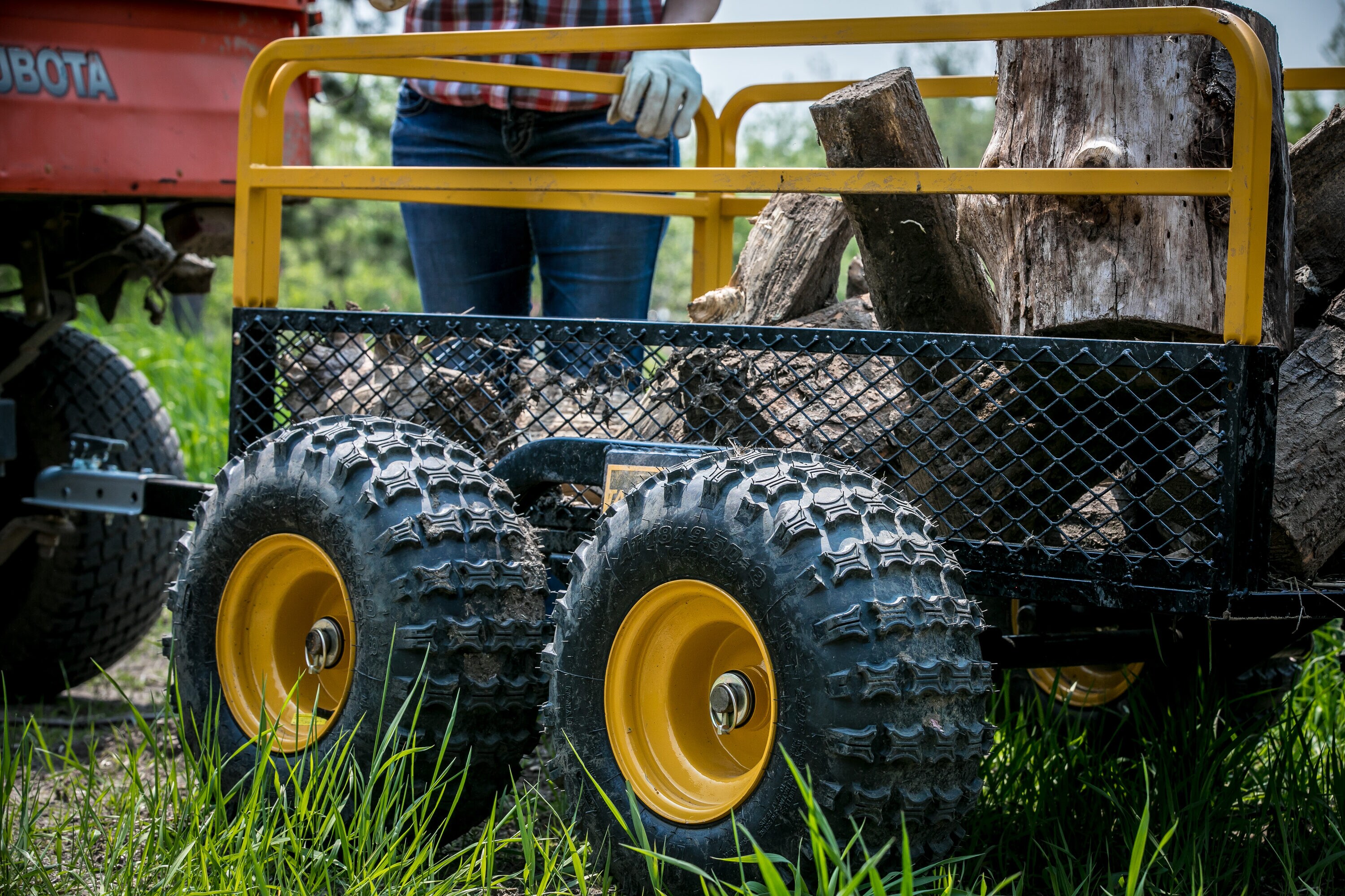 Polar 8251 Wheelbarrow-Yard-Cart - View #4