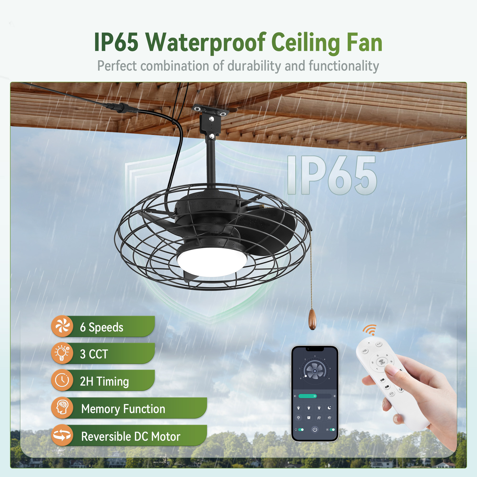 Hosworth 745573746565 Ceiling-Fans - View #4