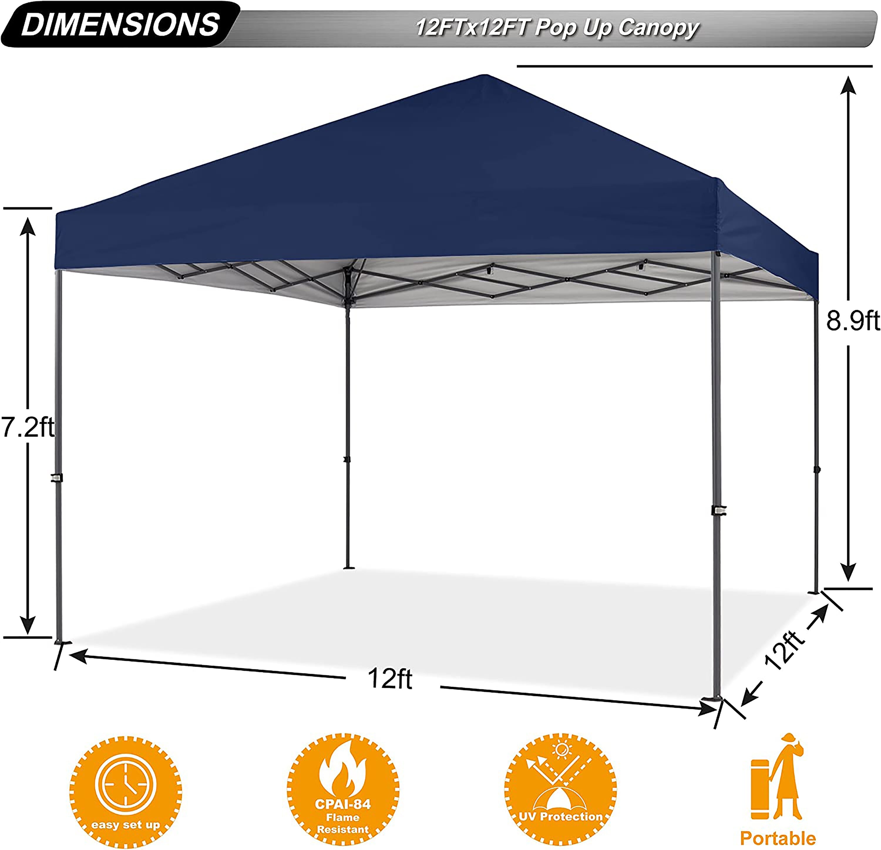 ABCCANOPY 12X12ZXS-NB Canopies-Sl - View #4