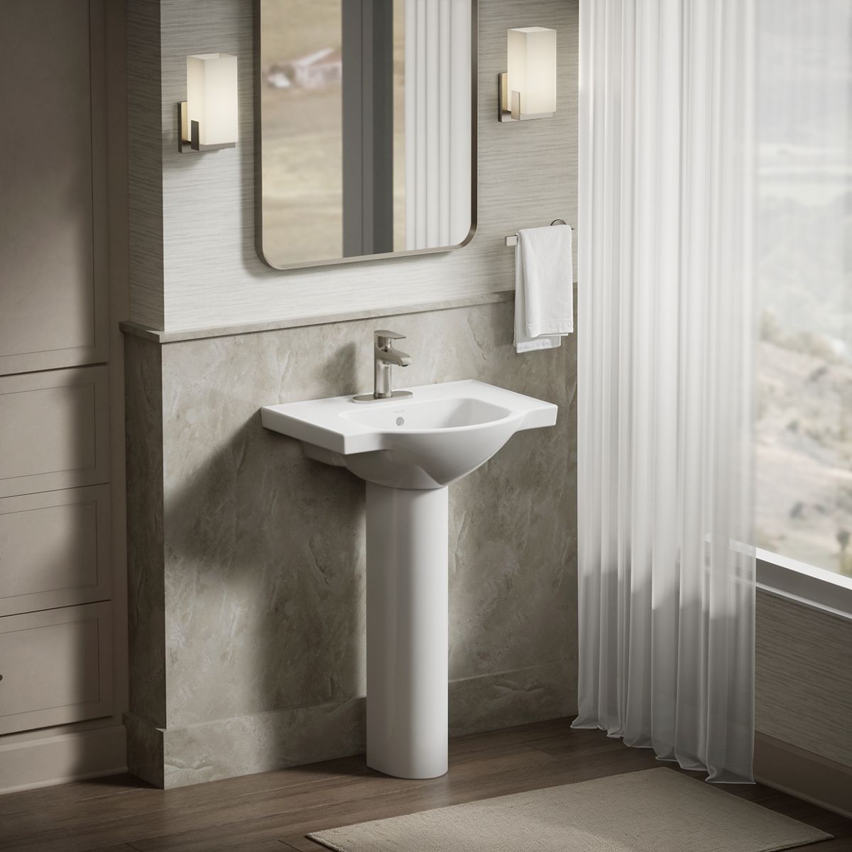 KOHLER 5248-4-0 Complete-Pedestal-Lavatories - View #4