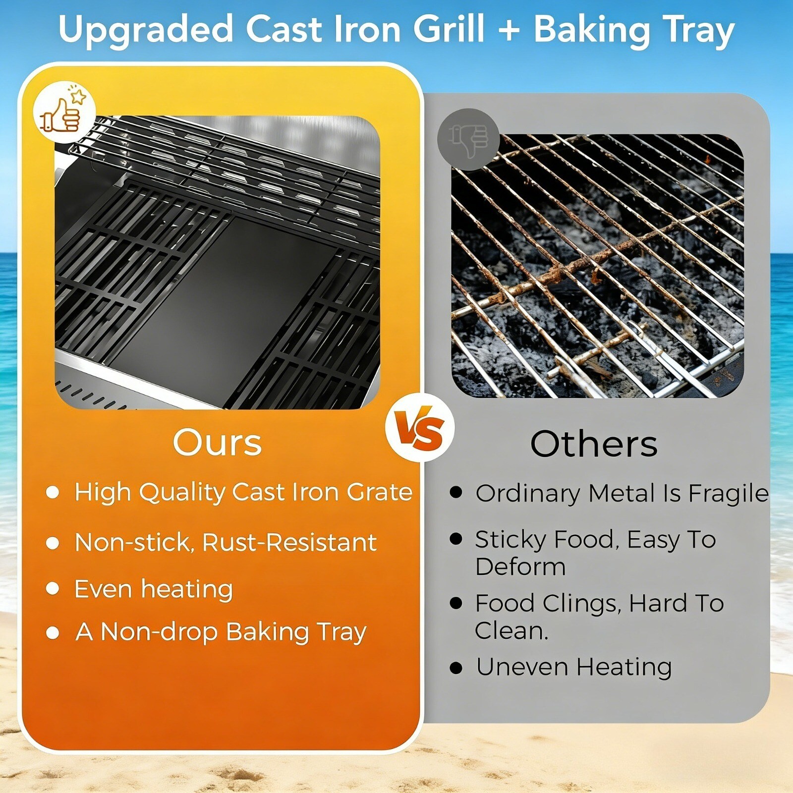 COWSAR LSPG-G0141B Gas-Grill - View #6