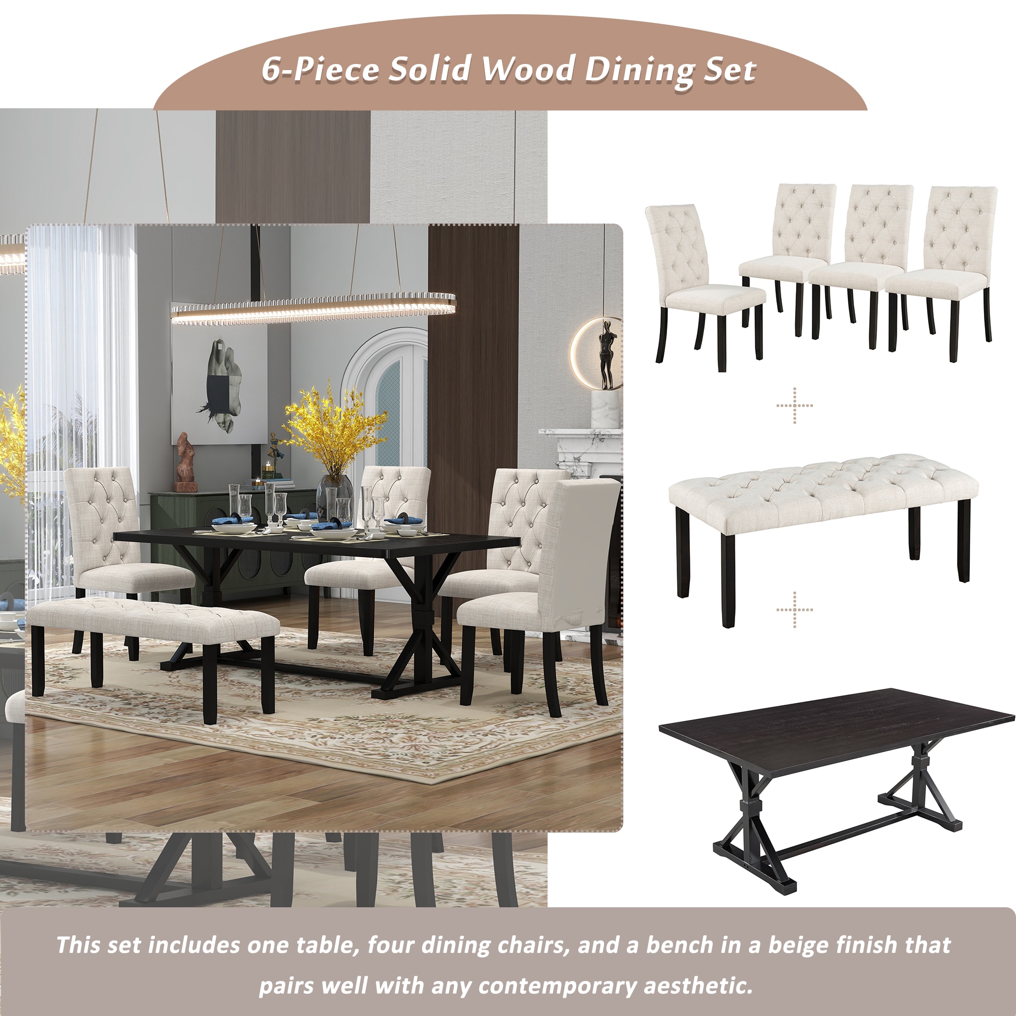 JANSNO DKSELL019 Dining-Sets - View #4