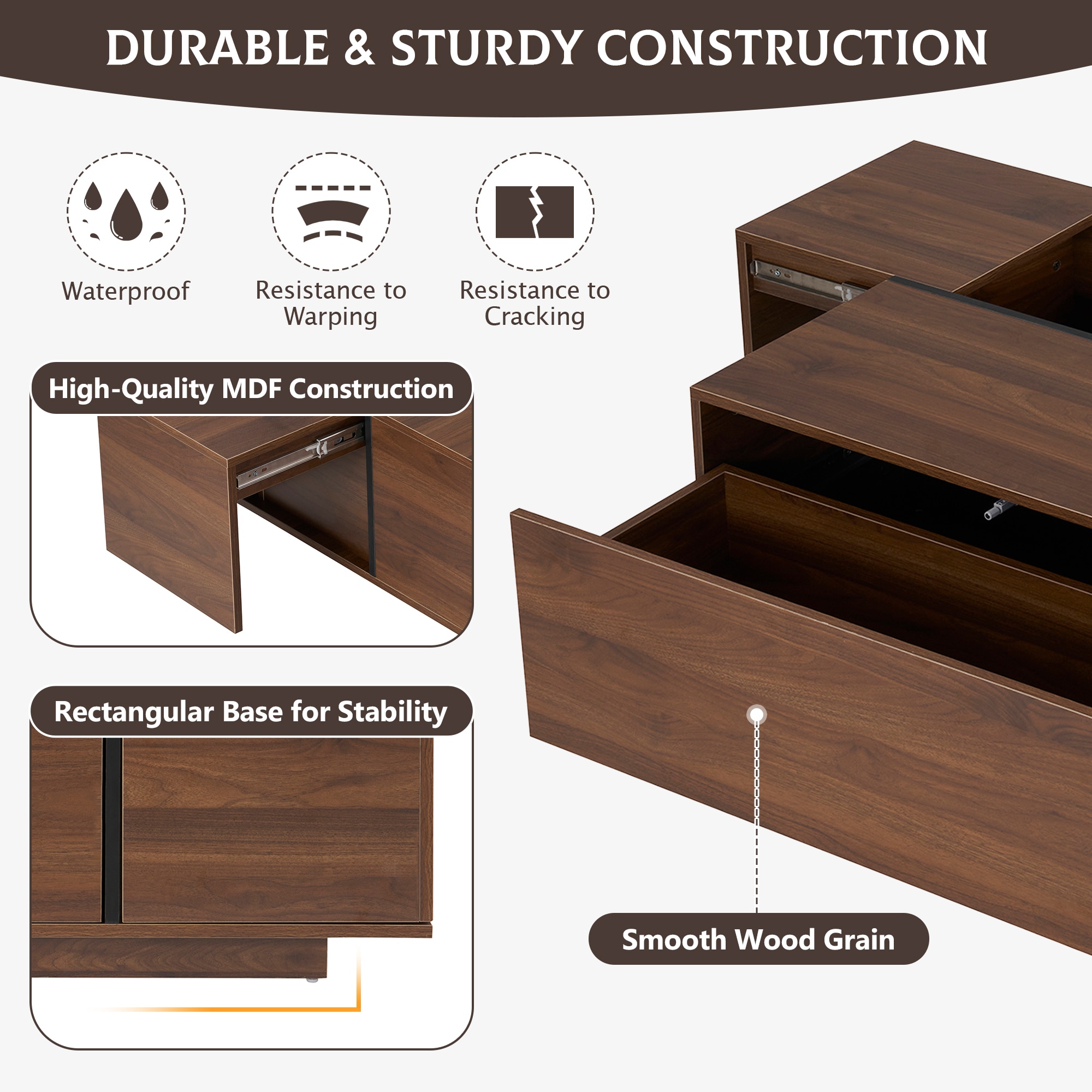 ModernLuxe L3P-N735P250955D Coffee-Tables - View #5