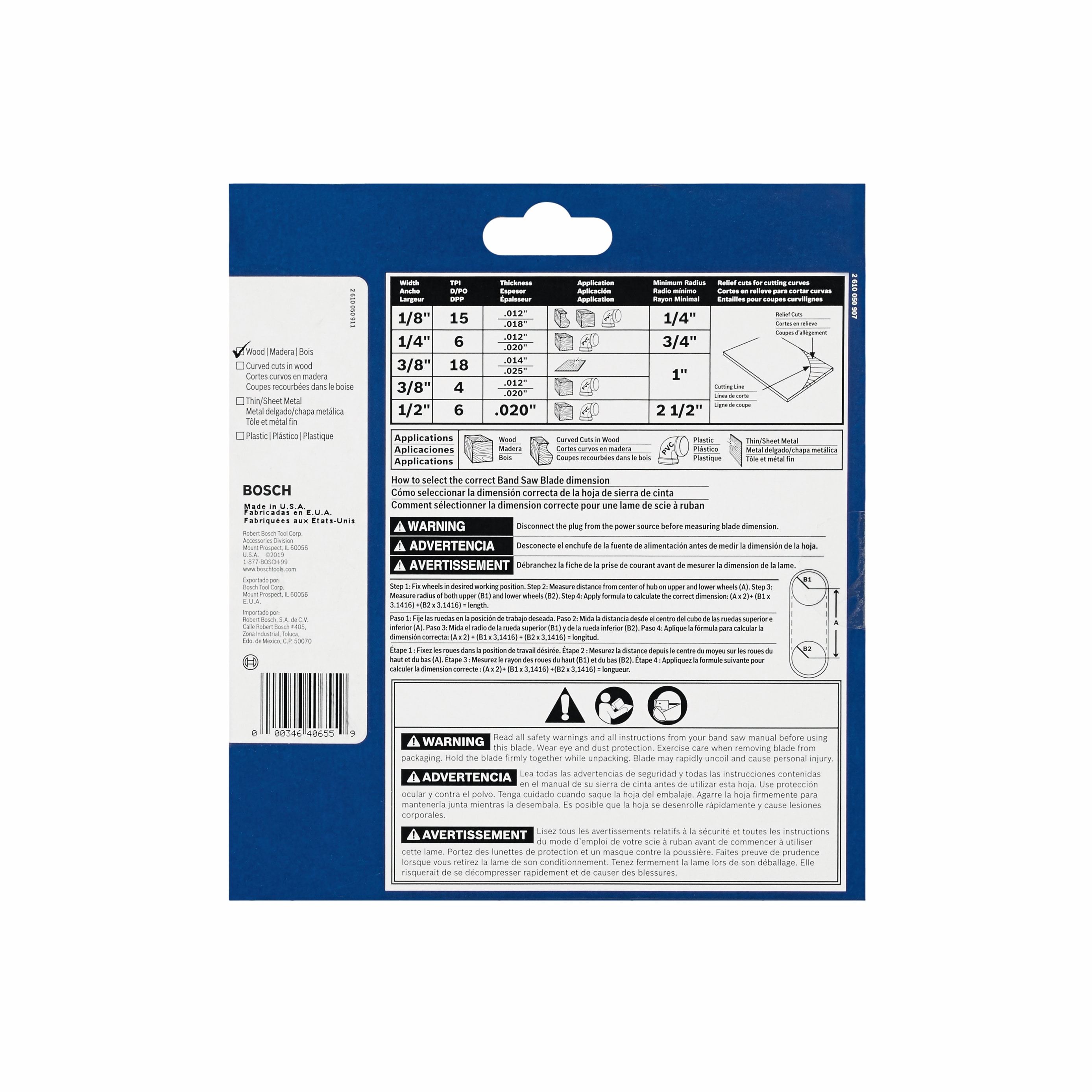 Bosch BS5912-6H Band-Saw-Blades - View #11