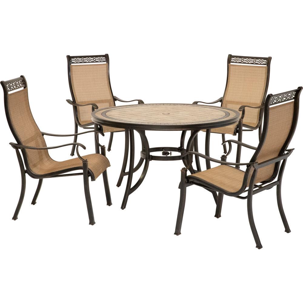 monaco 5 piece dining set