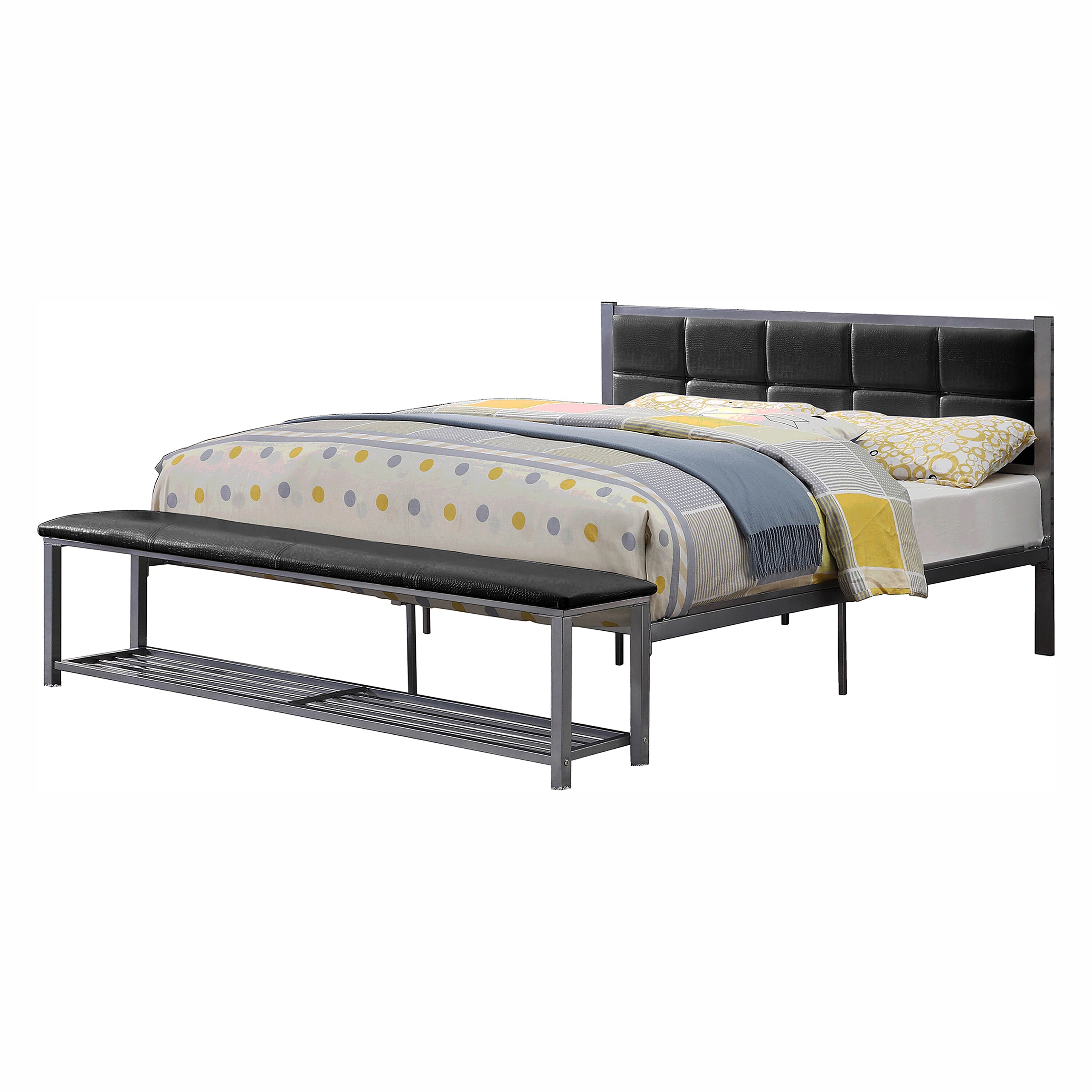 Furniture of America IDF-7076BK-Q beds - View #6