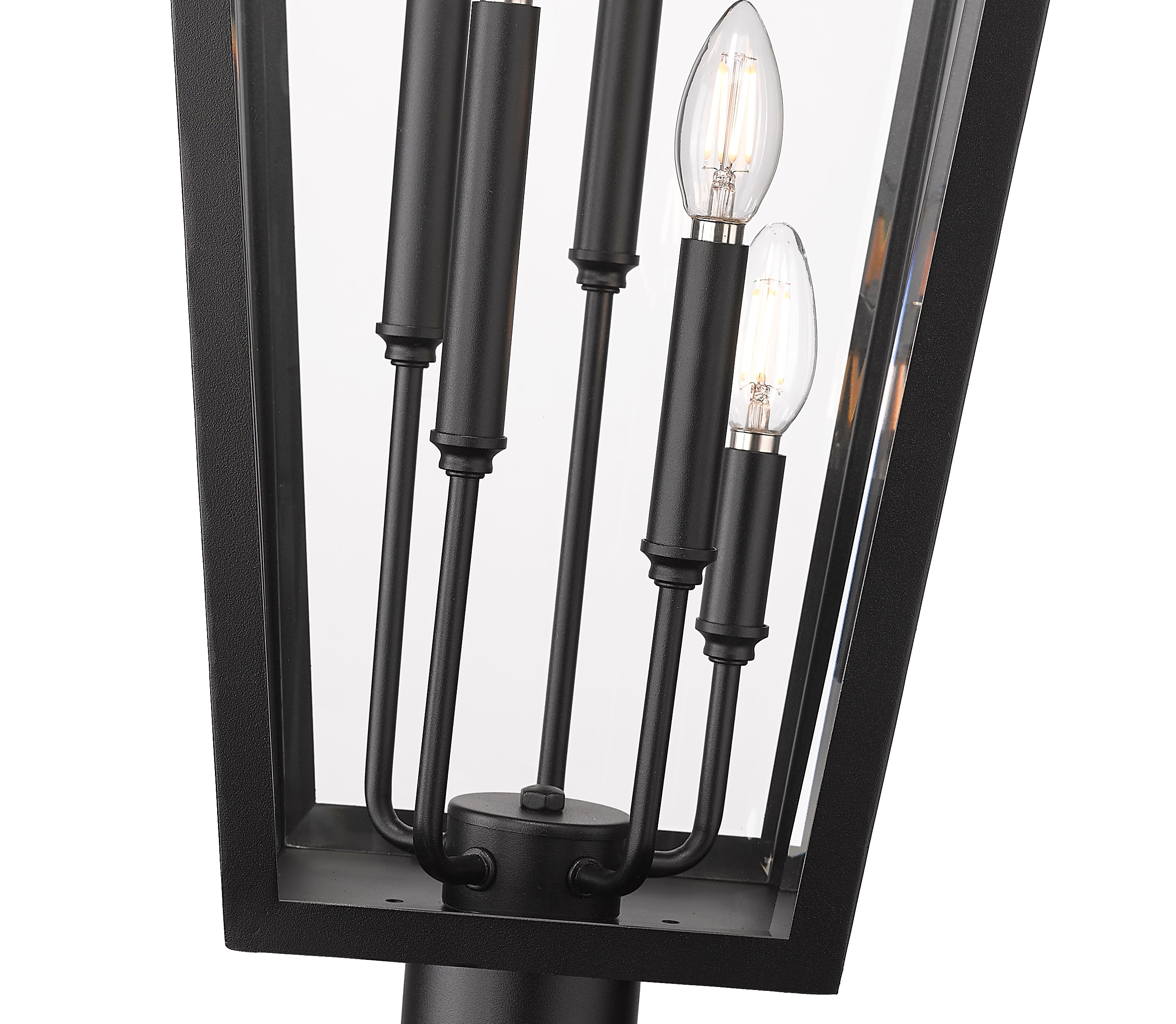 Z-Lite 5008PHXXLR-564P-BK Complete-Post-Lights - View #6