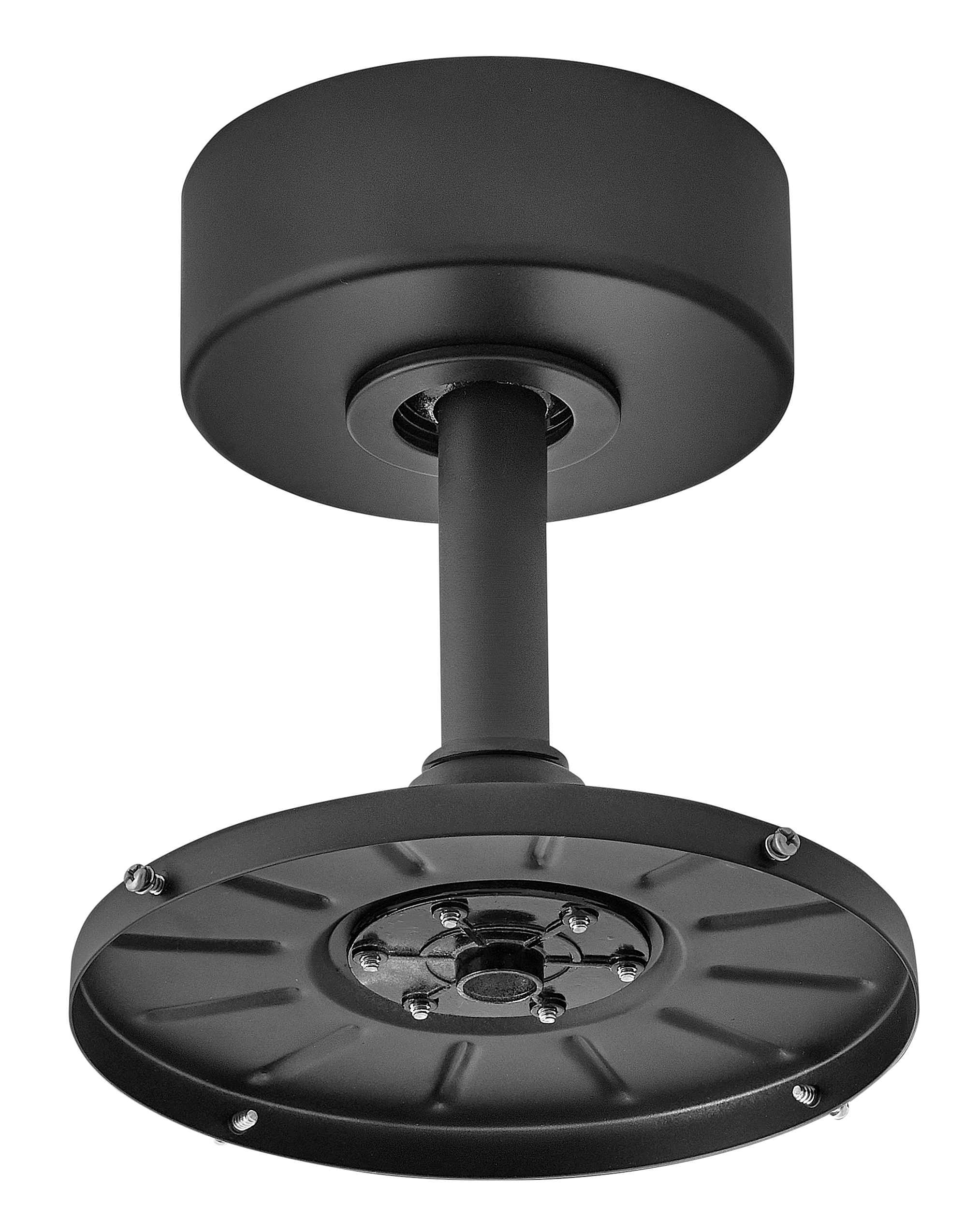 Hinkley Neo 6-in Matte Black Steel Indoor/Outdoor Angle Mount Capable ...